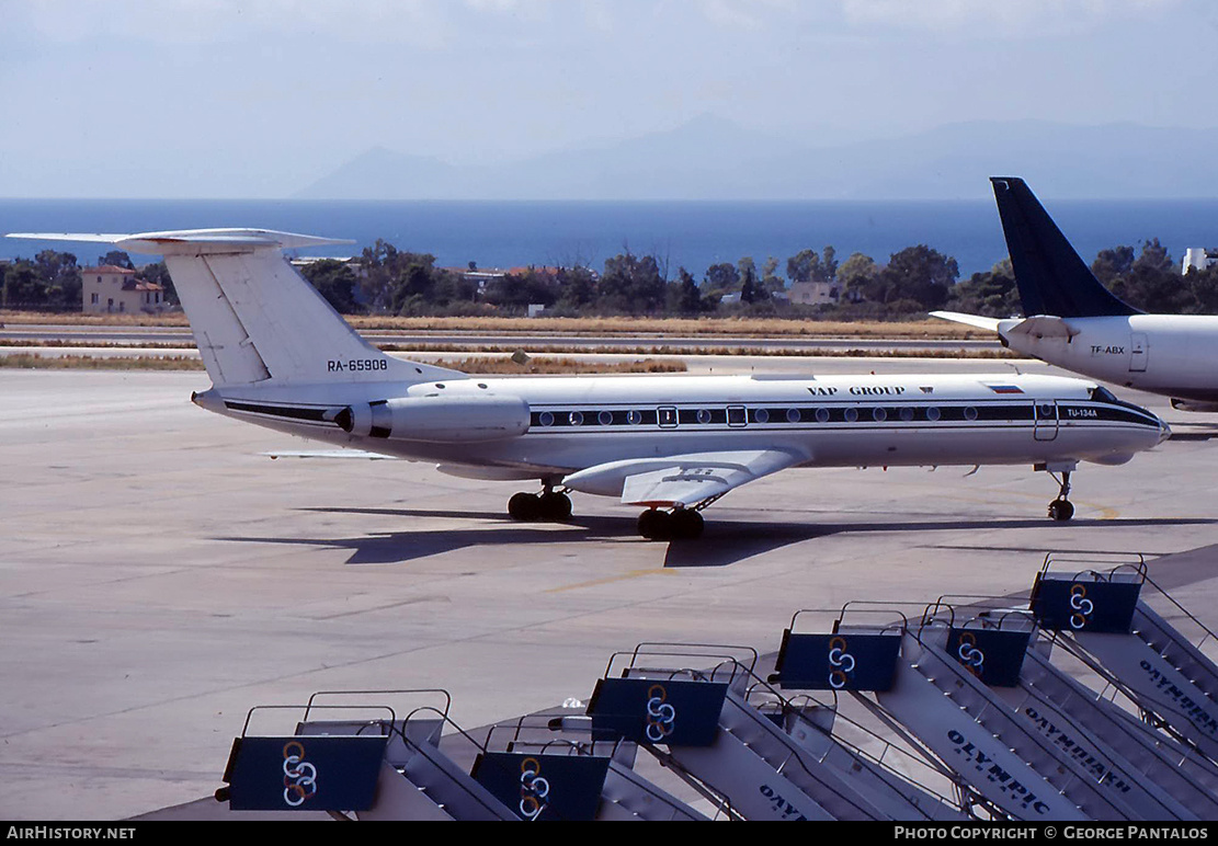 Aircraft Photo of RA-65908 | Tupolev Tu-134AK | VAP Group | AirHistory.net #840201
