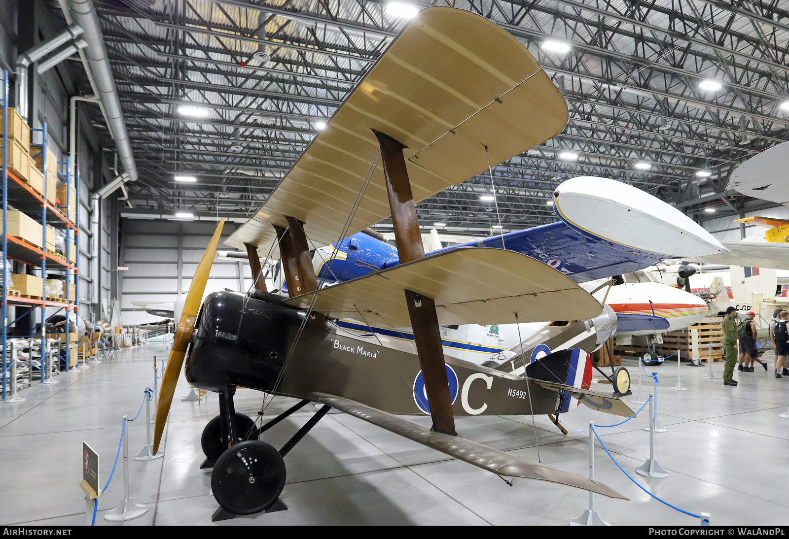 Aircraft Photo of CF-CBM / N5492 | Sopwith Triplane (replica) | UK - Air Force | AirHistory.net #840206