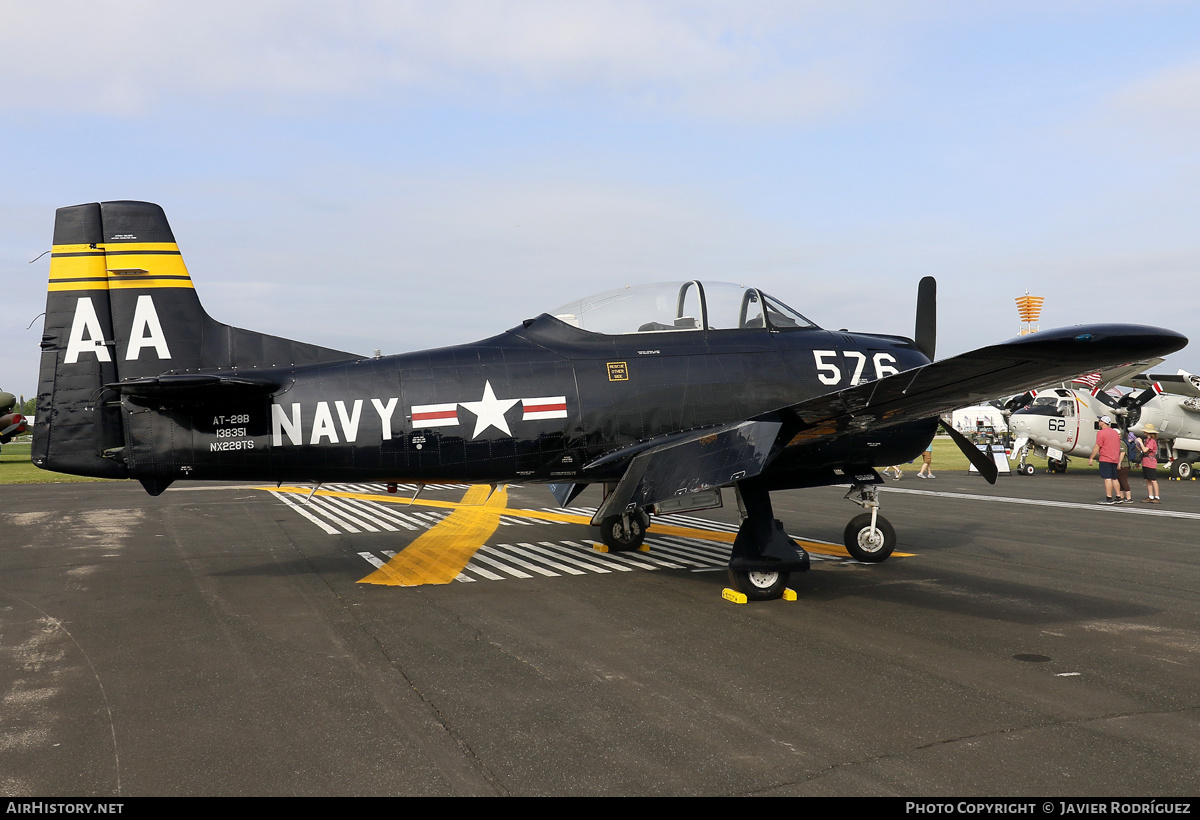 Aircraft Photo of N228TS / NX228TS / 138351 | North American AT-28D Trojan | USA - Navy | AirHistory.net #840210