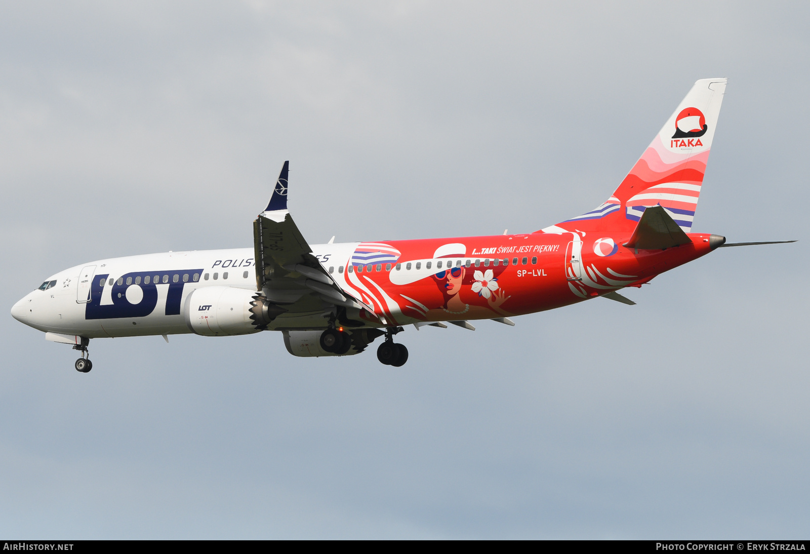 Aircraft Photo of SP-LVL | Boeing 737-8 Max 8 | LOT Polish Airlines - Polskie Linie Lotnicze | AirHistory.net #840226