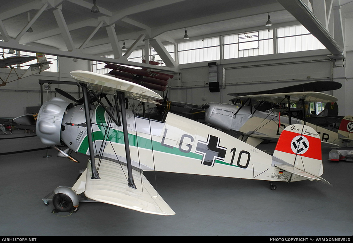 Aircraft Photo of D-EPAX | CASA 1.133L Jungmeister | Germany - Air Force | AirHistory.net #840266