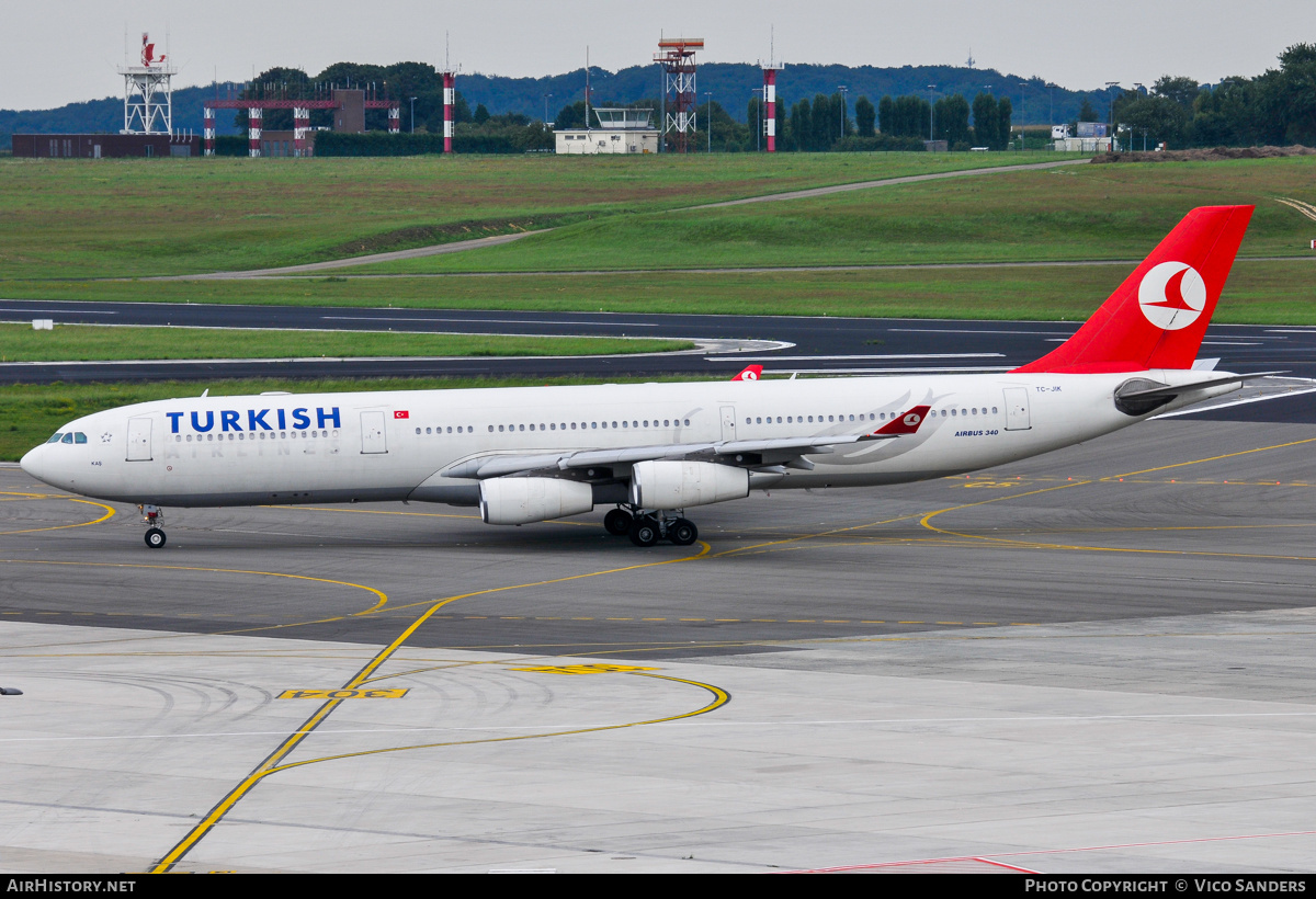 Aircraft Photo of TC-JIK | Airbus A340-313 | Turkish Airlines | AirHistory.net #840272