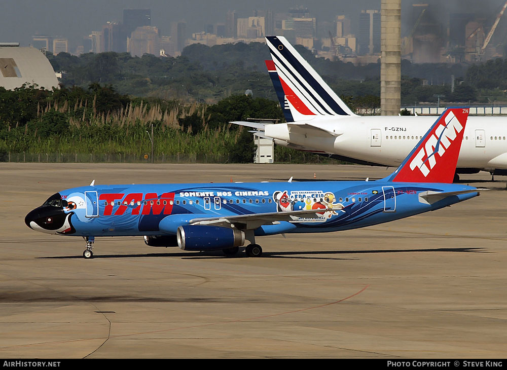Aircraft Photo of PT-MZN | Airbus A320-231 | TAM Linhas Aéreas | AirHistory.net #840273