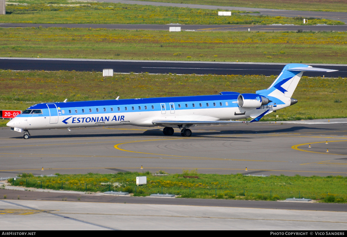 Aircraft Photo of ES-ACB | Bombardier CRJ-900 NG (CL-600-2D24) | Estonian Air | AirHistory.net #840290