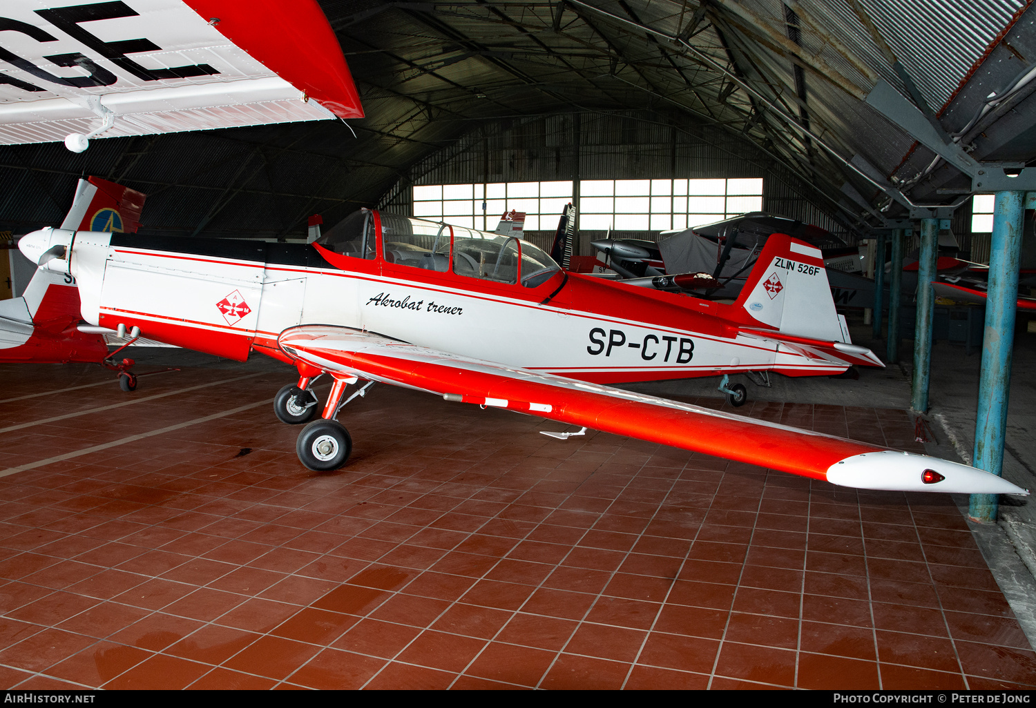 Aircraft Photo of SP-CTB | Zlin Z-526F Trener Master | AZM - Aeroklub Ziemi Mazowieckiej | AirHistory.net #840299