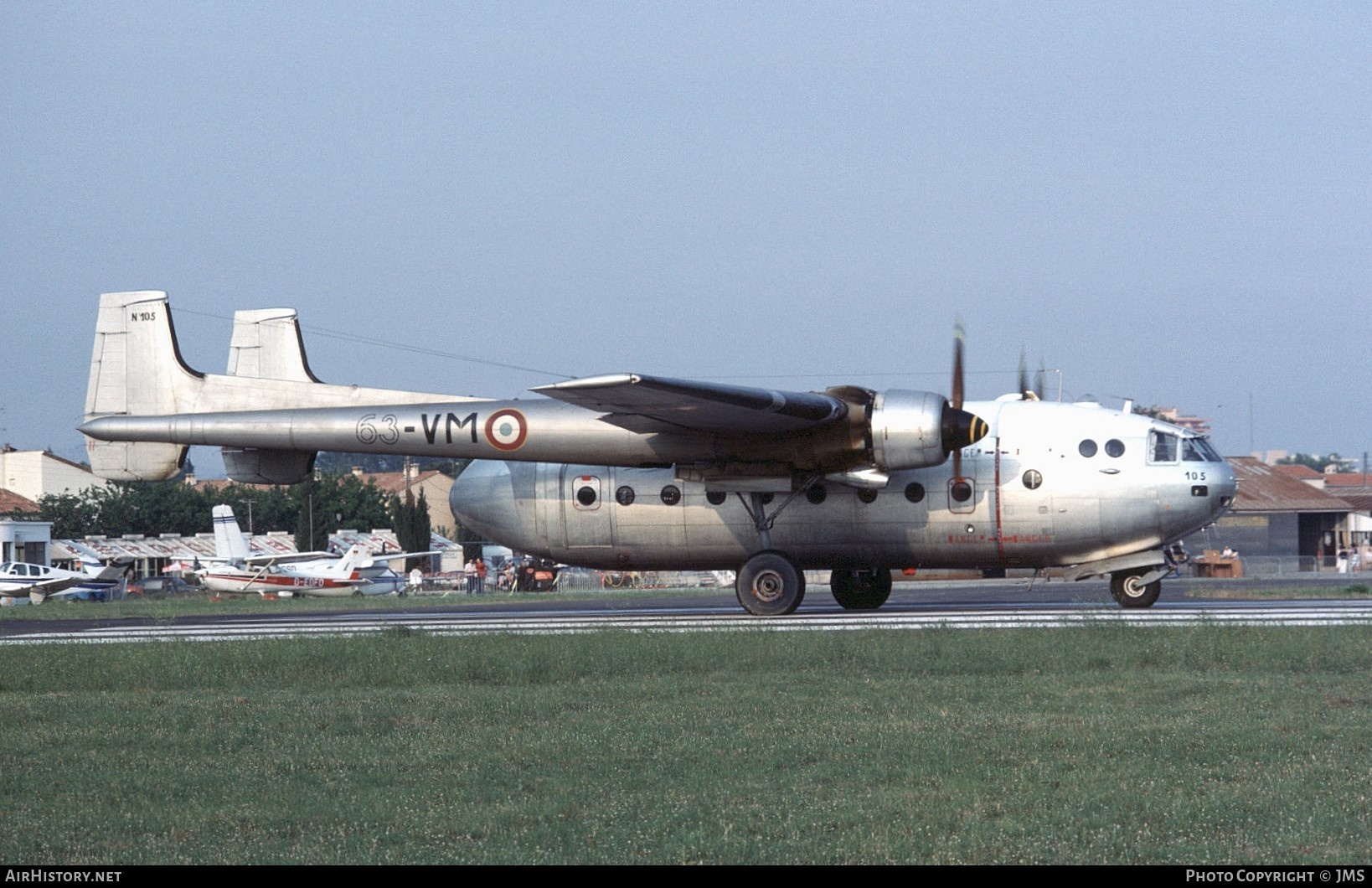 Aircraft Photo of 105 | Nord 2501F-3 Noratlas | France - Air Force | AirHistory.net #840313