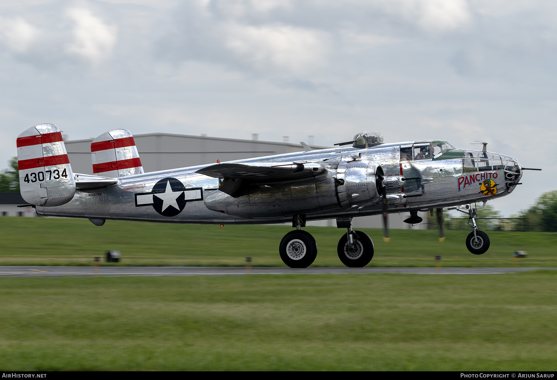 Aircraft Photo of N9079Z / 430734 | North American B-25J Mitchell | USA - Air Force | AirHistory.net #840318