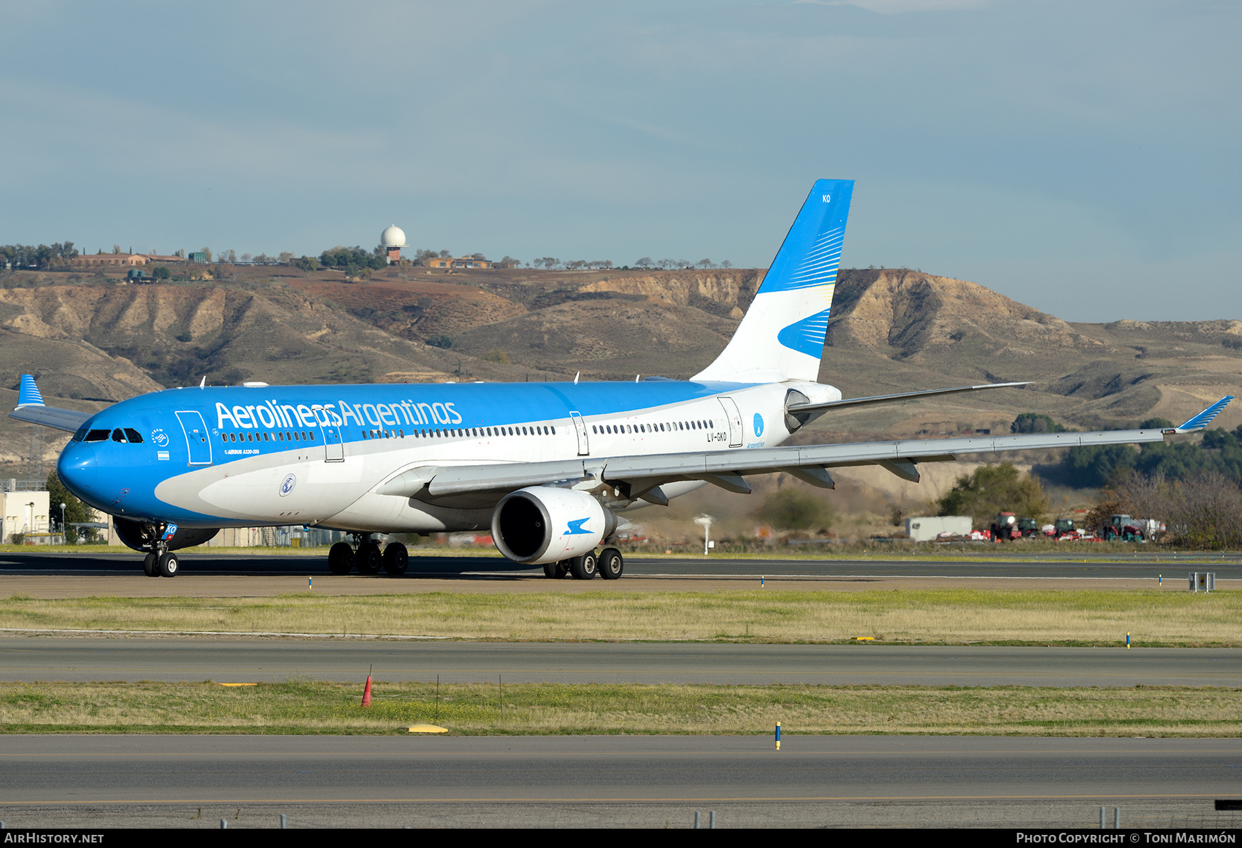 Aircraft Photo of LV-GKO | Airbus A330-203 | Aerolíneas Argentinas | AirHistory.net #840322