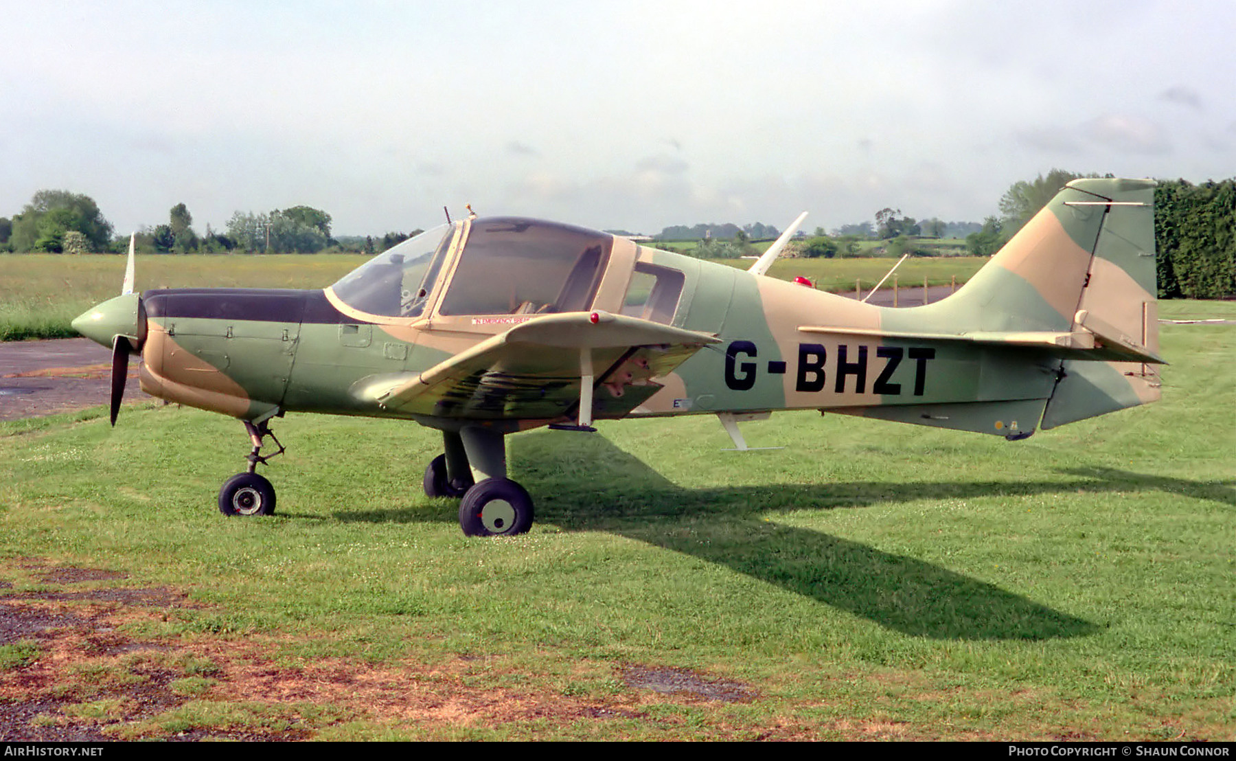 Aircraft Photo of G-BHZT | Scottish Aviation Bulldog 120/1210 | AirHistory.net #840325