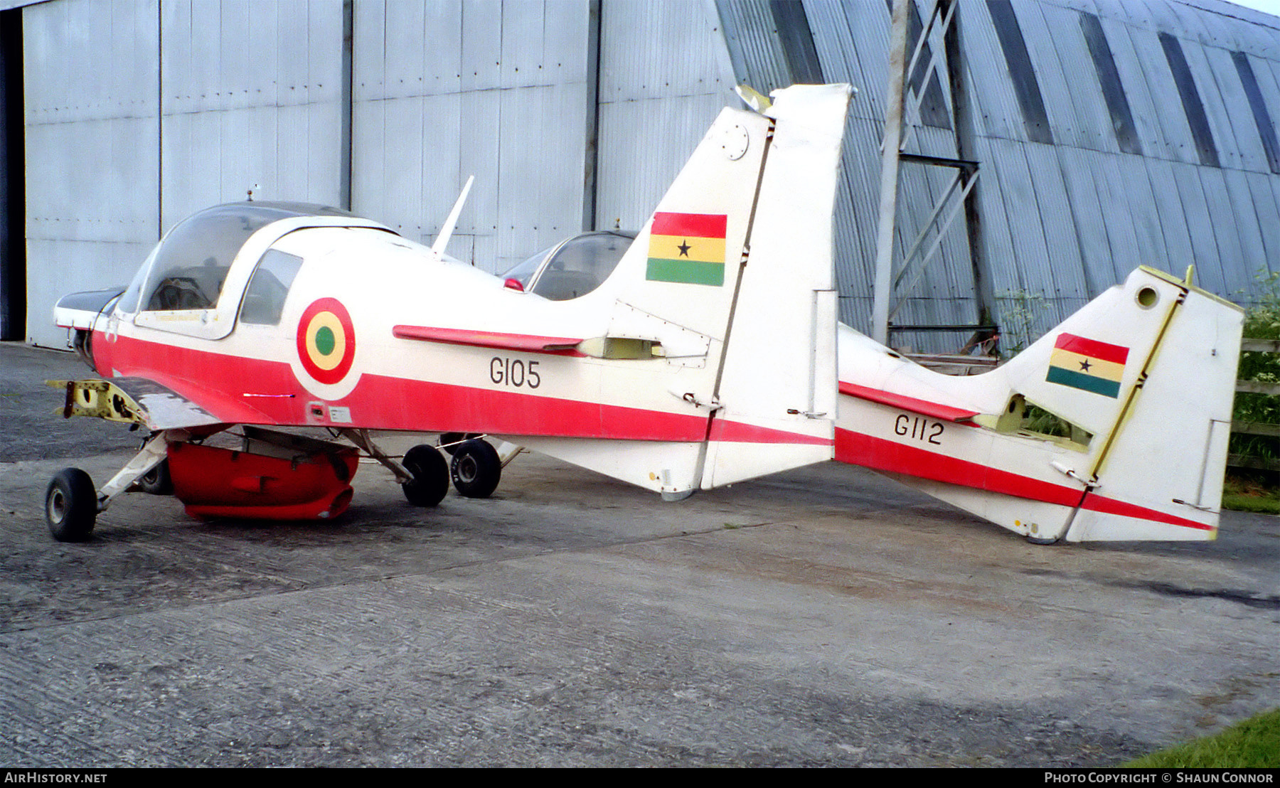 Aircraft Photo of G105 | Scottish Aviation Bulldog 120/122 | Ghana - Air Force | AirHistory.net #840326