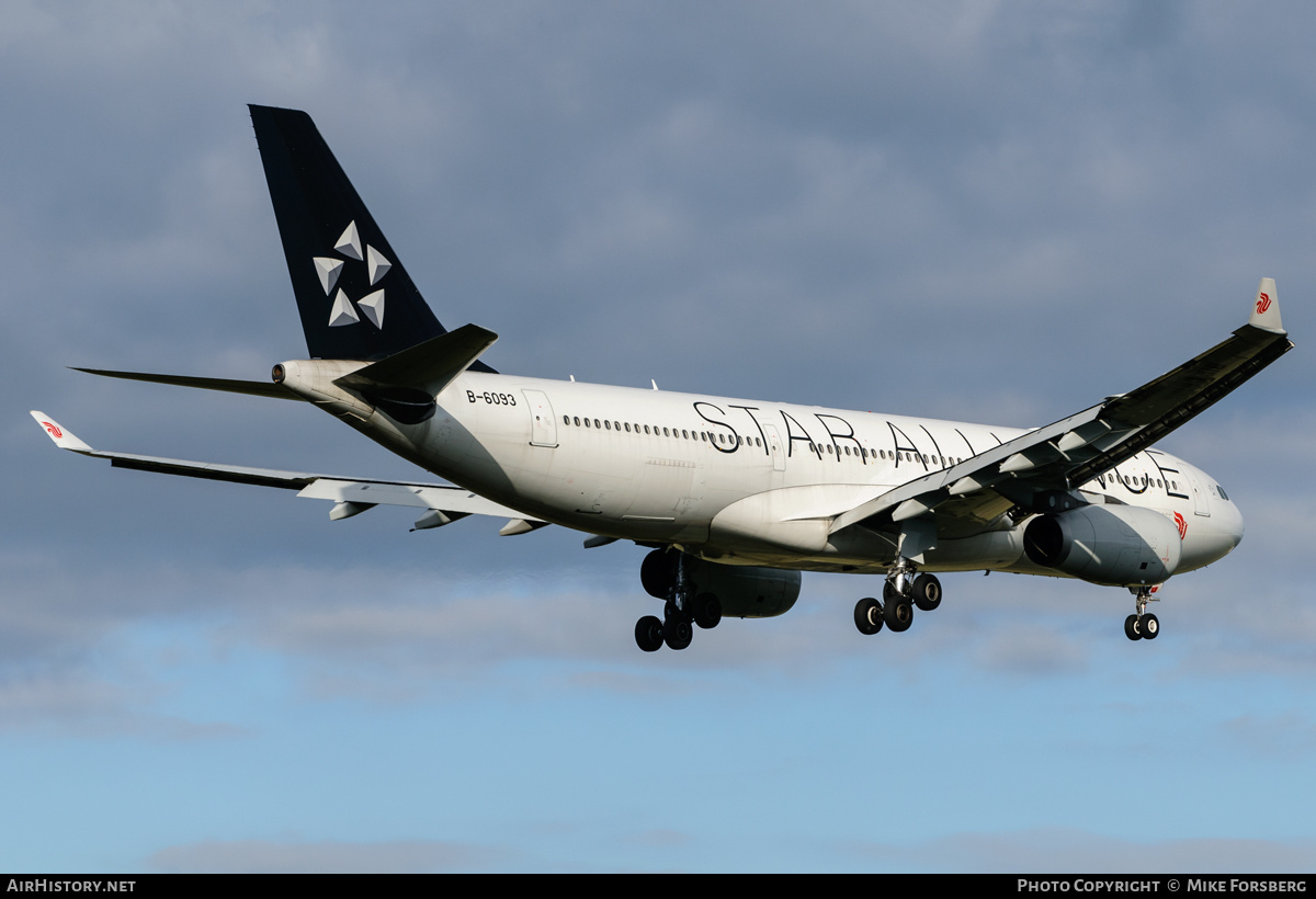 Aircraft Photo of B-6093 | Airbus A330-243 | Air China | AirHistory.net #840328