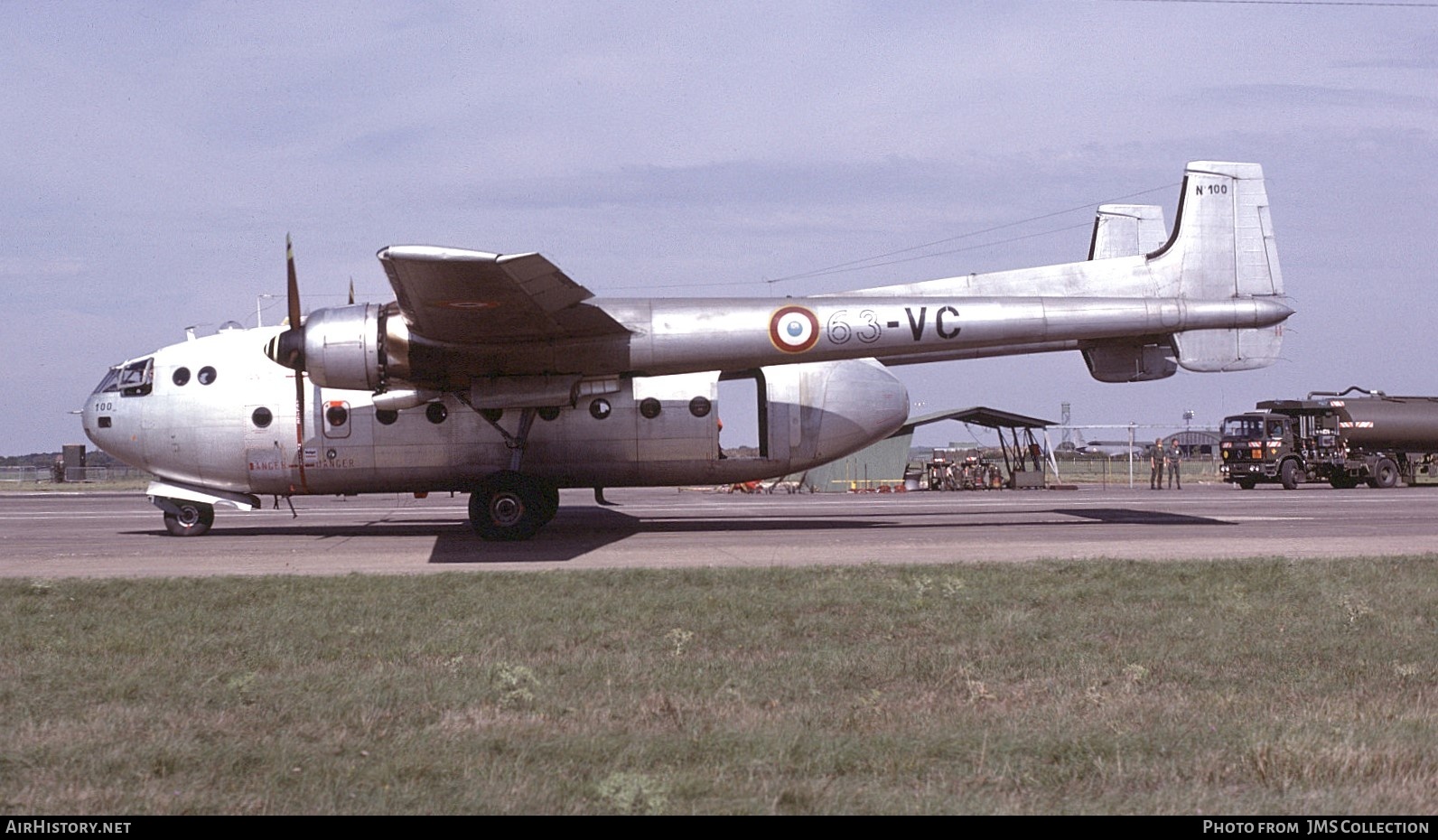 Aircraft Photo of 100 | Nord 2501F-3 Noratlas | France - Air Force | AirHistory.net #840382