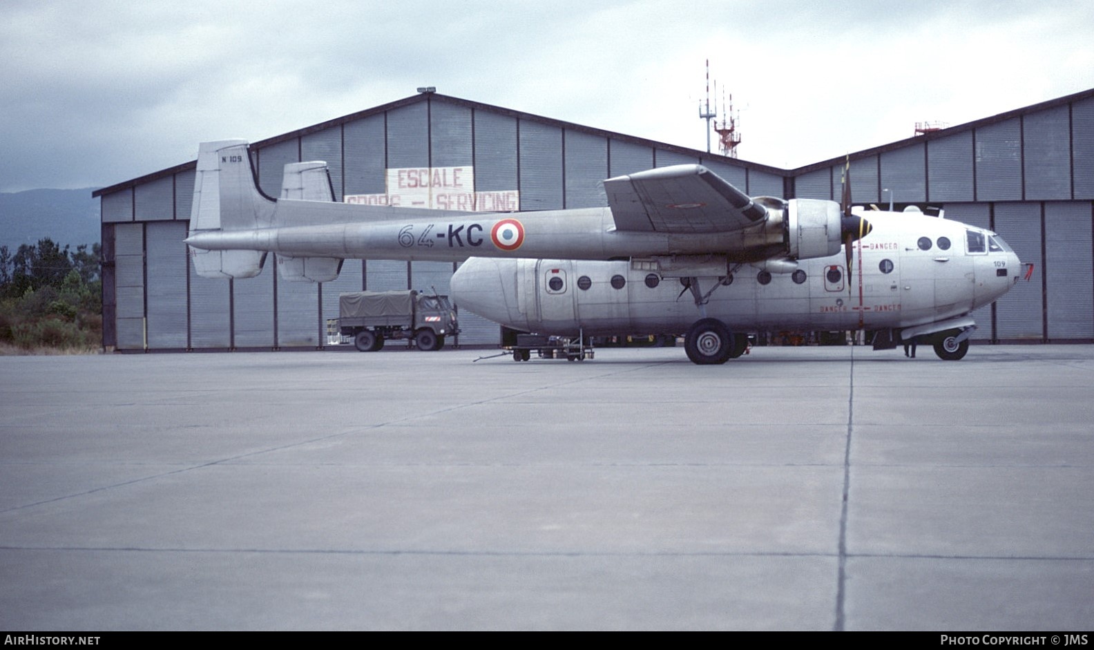 Aircraft Photo of 109 | Nord 2501F-3 Noratlas | France - Air Force | AirHistory.net #840383
