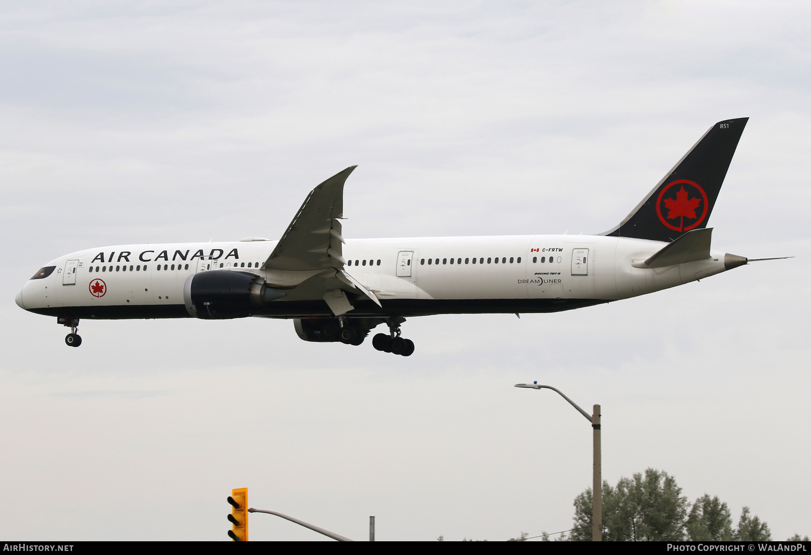 Aircraft Photo of C-FRTW | Boeing 787-9 Dreamliner | Air Canada | AirHistory.net #840402