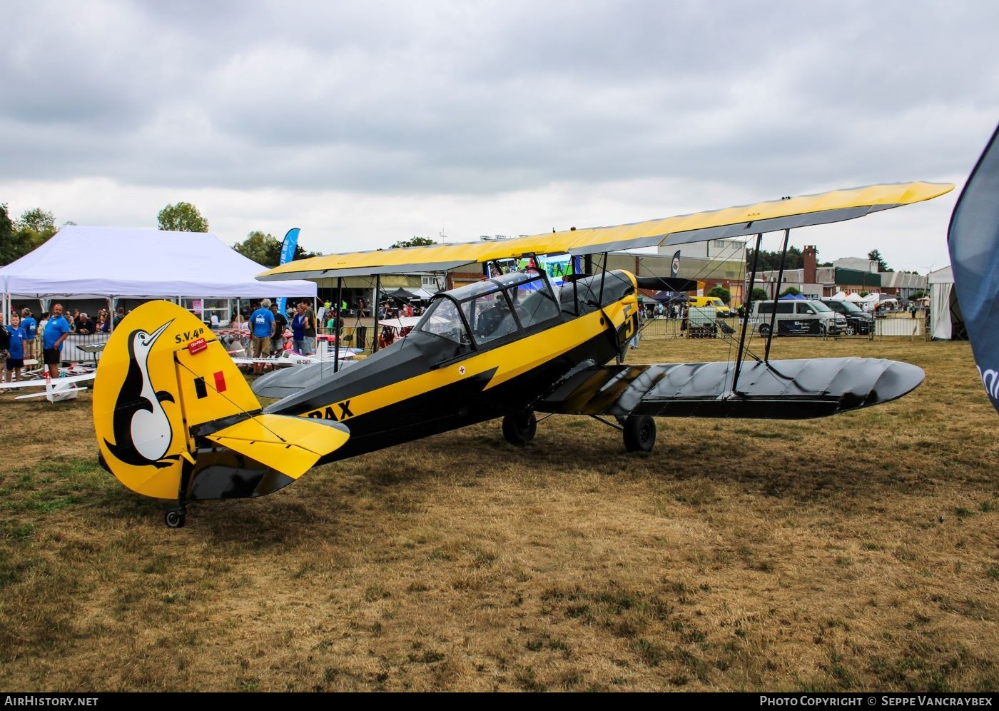 Aircraft Photo of OO-PAX | Stampe-Vertongen SV-4B | AirHistory.net #840422