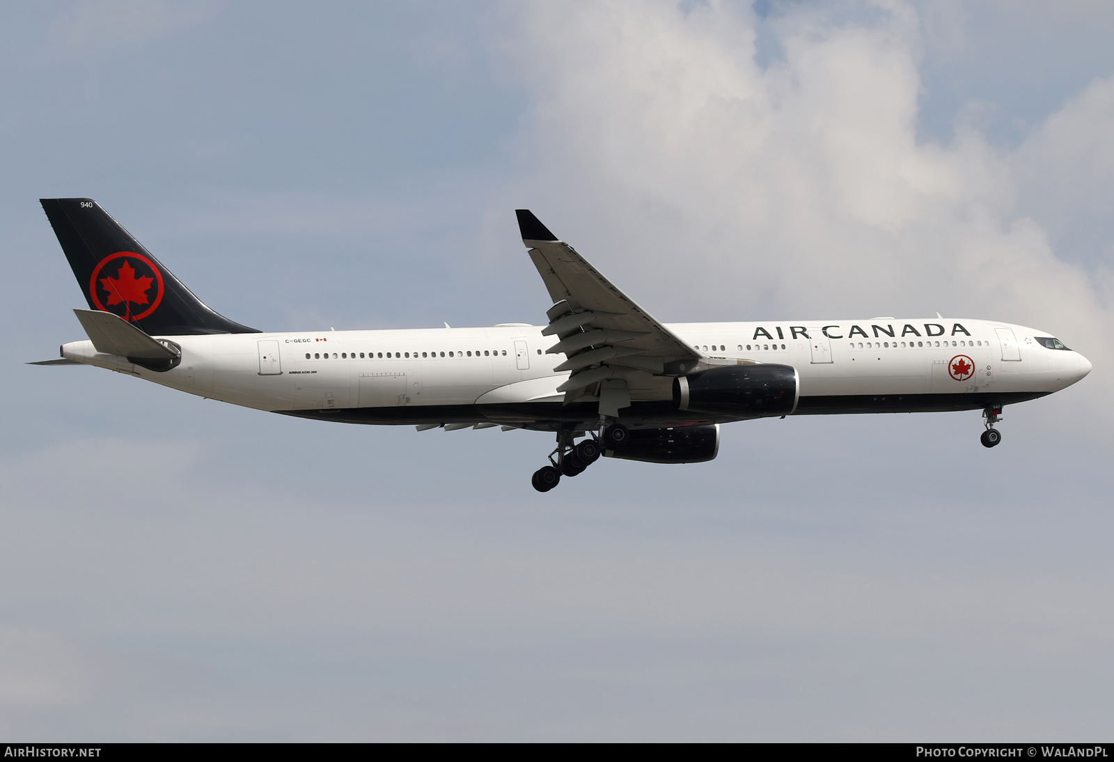 Aircraft Photo of C-GEGC | Airbus A330-343E | Air Canada | AirHistory.net #840425