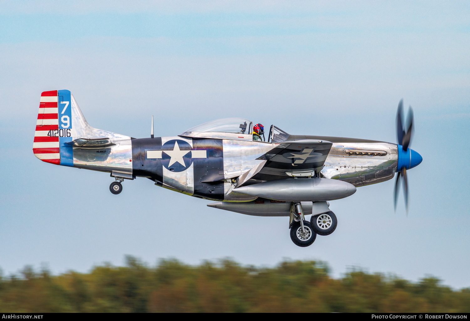 Aircraft Photo of N98CF / NL98CF / 412018 | North American P-51K Mustang | USA - Air Force | AirHistory.net #840435
