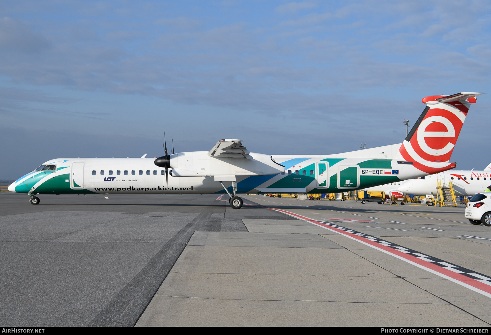 Aircraft Photo of SP-EQE | Bombardier DHC-8-402 Dash 8 | LOT Polish Airlines - Polskie Linie Lotnicze | AirHistory.net #840482