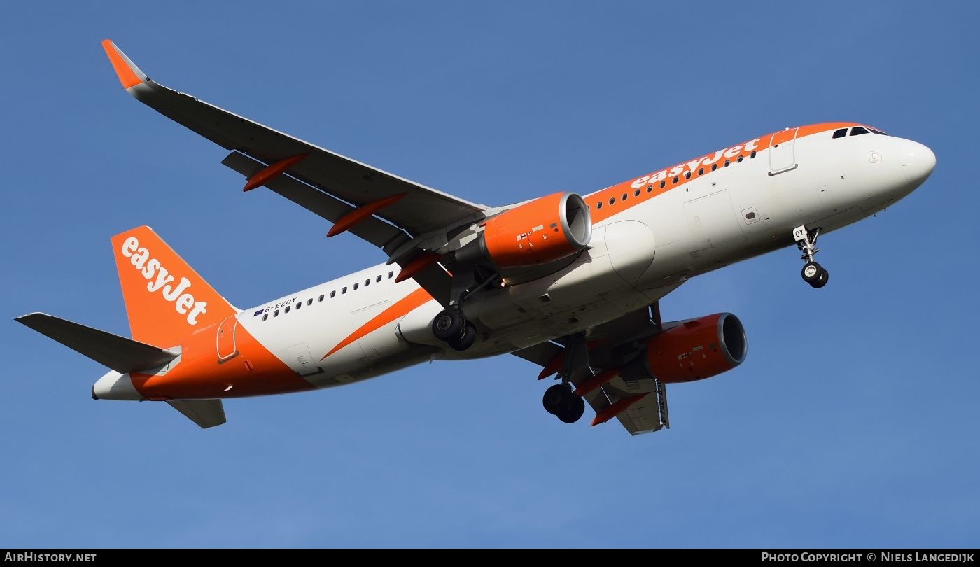 Aircraft Photo of G-EZOY | Airbus A320-214 | EasyJet | AirHistory.net #840500