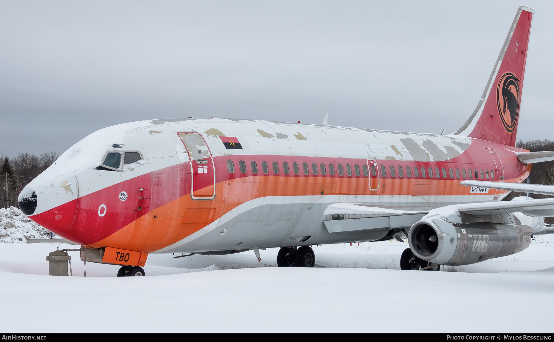 Aircraft Photo of C-FCJV / D2-TBO | Boeing 737-2M2/Adv | TAAG Angola Airlines - Linhas Aéreas de Angola | AirHistory.net #840529