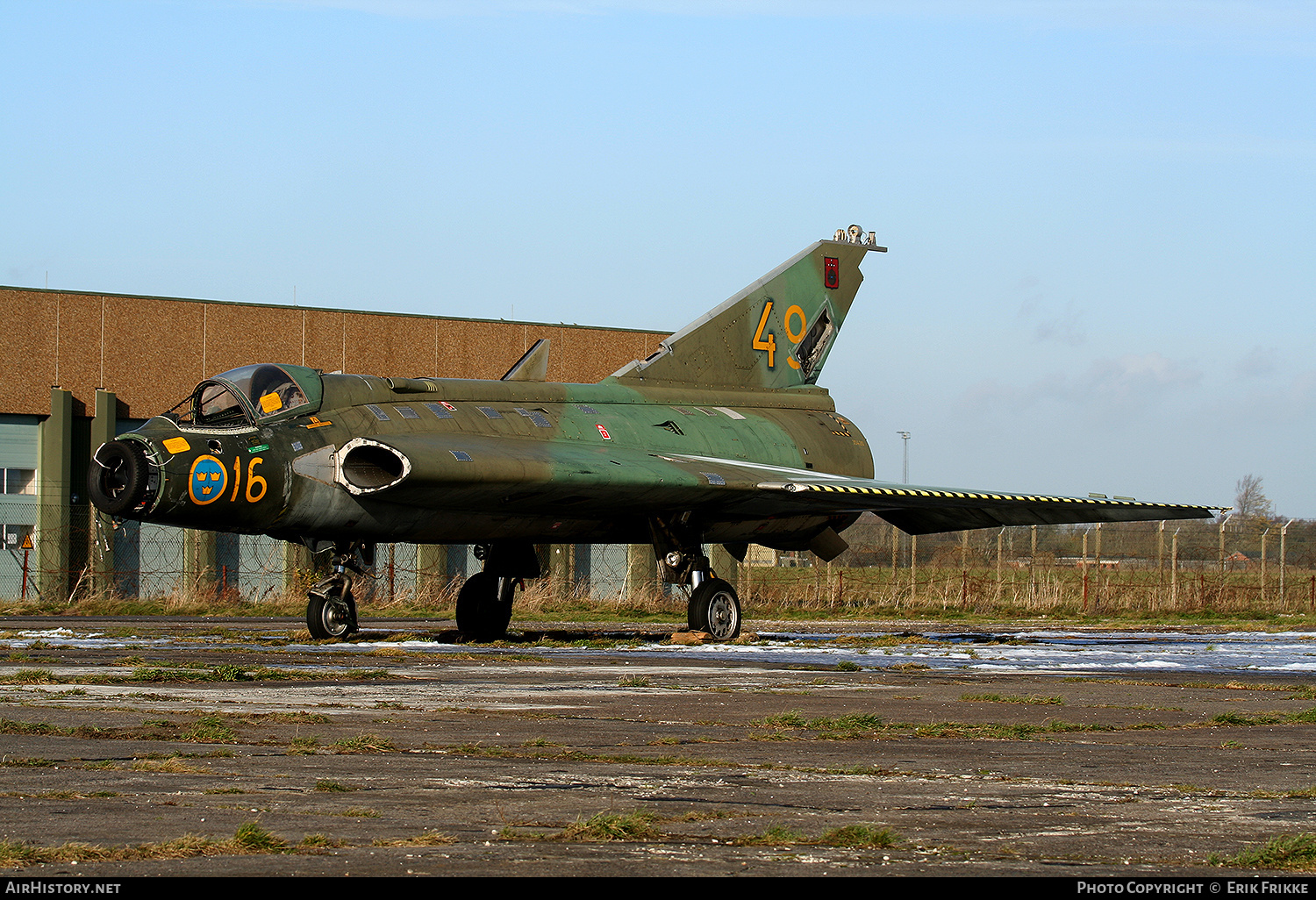 Aircraft Photo of 35420 | Saab J35F-1 Draken | Sweden - Air Force | AirHistory.net #840544