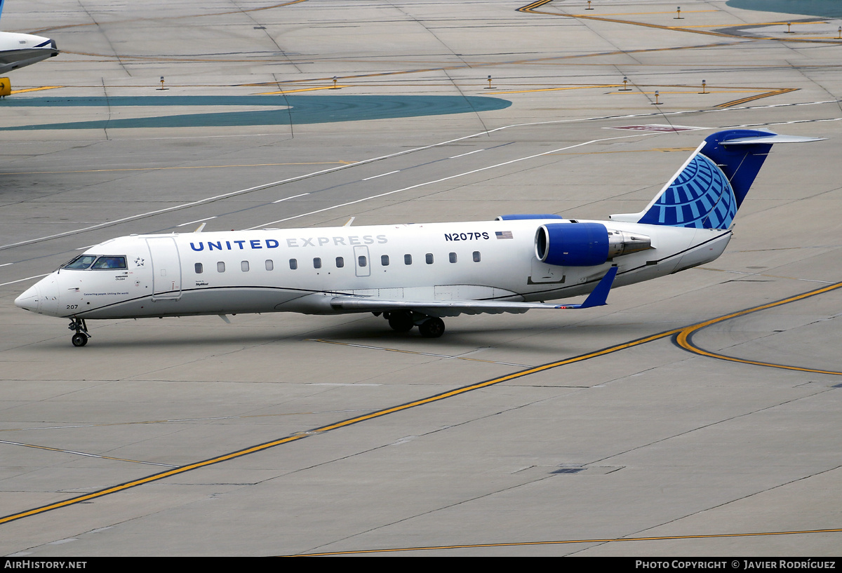 Aircraft Photo of N207PS | Bombardier CRJ-200ER (CL-600-2B19) | United Express | AirHistory.net #840578