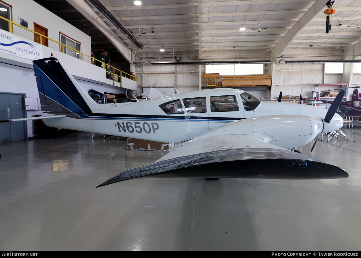 Aircraft Photo of N650P | Piper PA-23-250 Aztec | AirHistory.net #840584