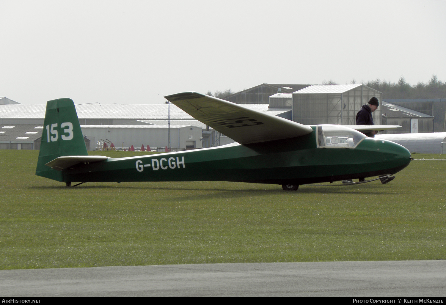 Aircraft Photo of G-DCGH | Schleicher K-8B | AirHistory.net #840600