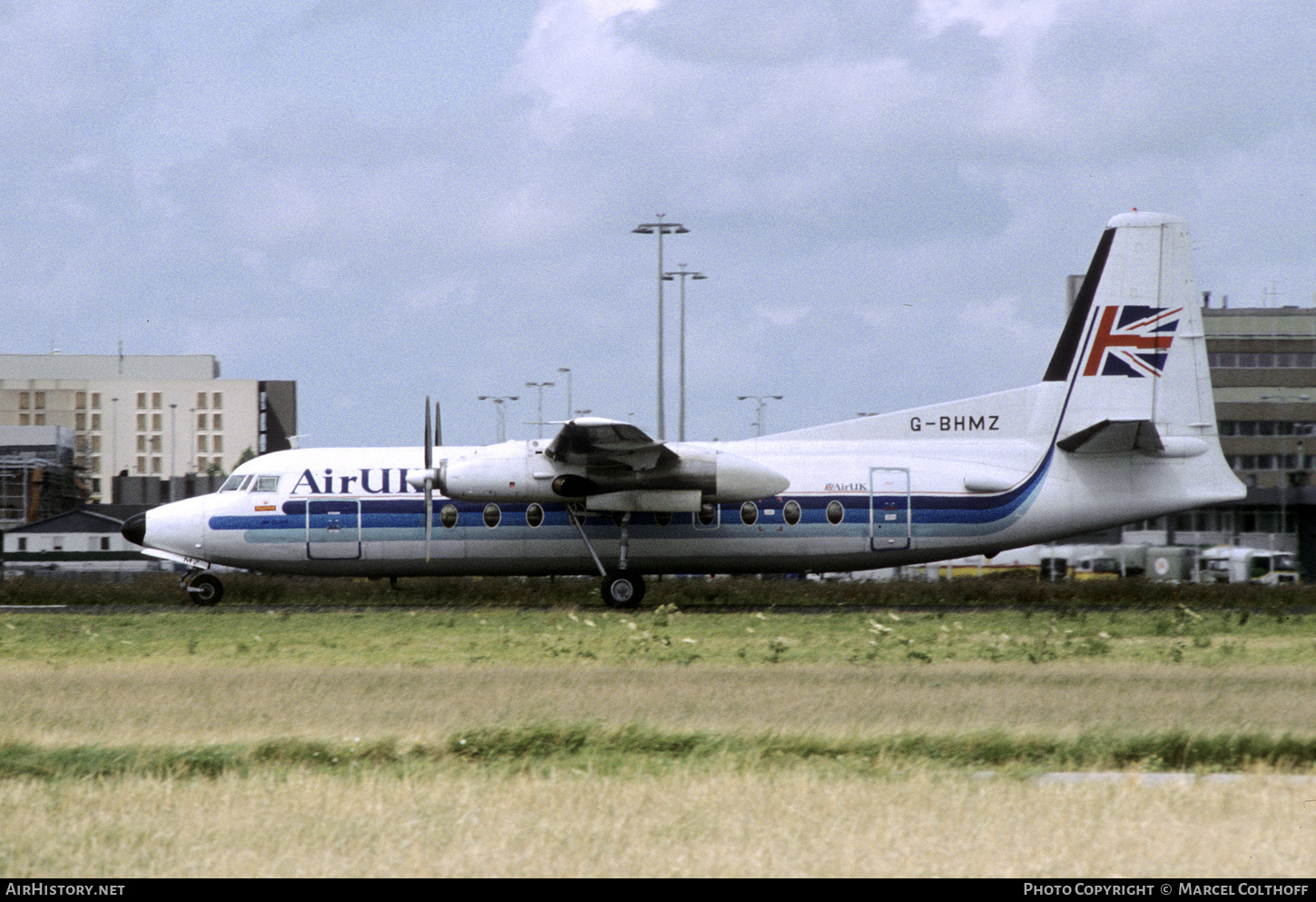 Aircraft Photo of G-BHMZ | Fokker F27-200 Friendship | Air UK | AirHistory.net #840604
