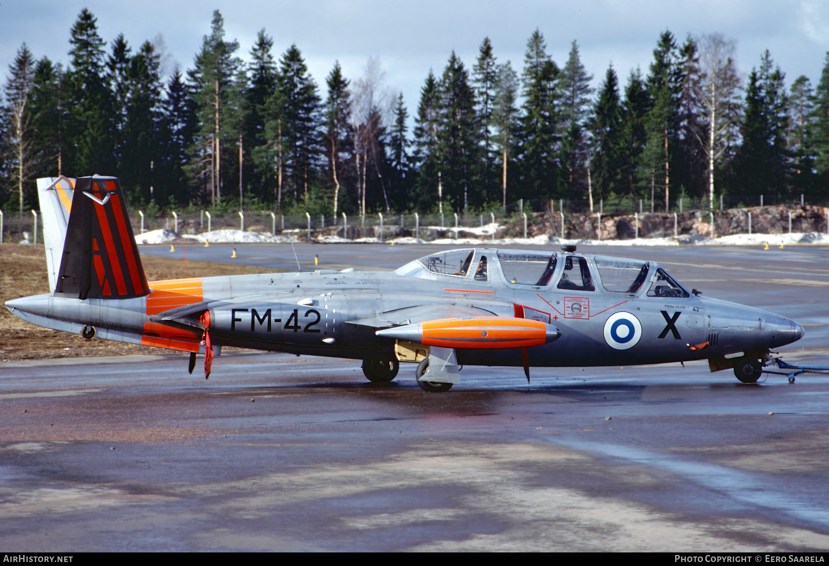 Aircraft Photo of FM-42 | Fouga CM-170R Magister | Finland - Air Force | AirHistory.net #840606