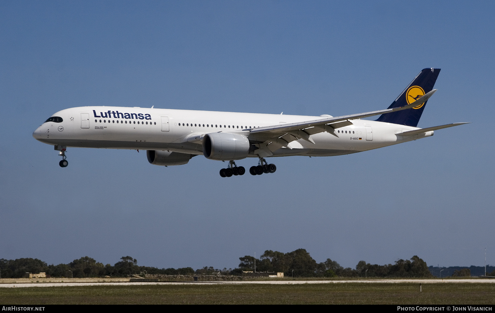 Aircraft Photo of D-AIXC | Airbus A350-941 | Lufthansa | AirHistory.net #840633