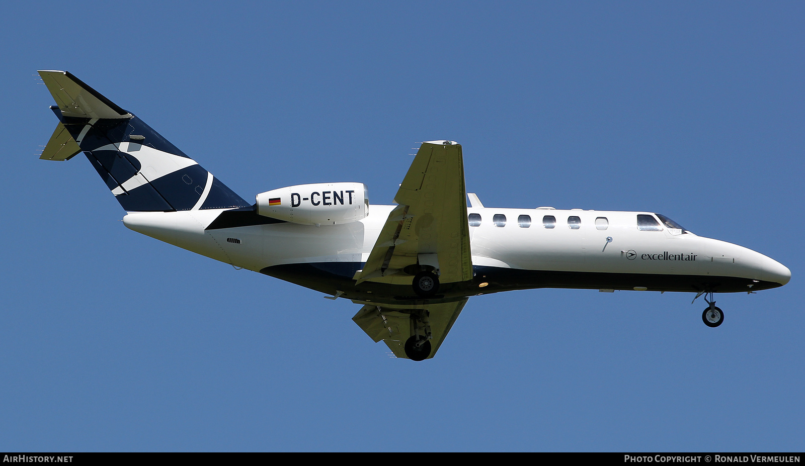 Aircraft Photo of D-CENT | Cessna 525B CitationJet CJ3 | Excellent Air | AirHistory.net #840634