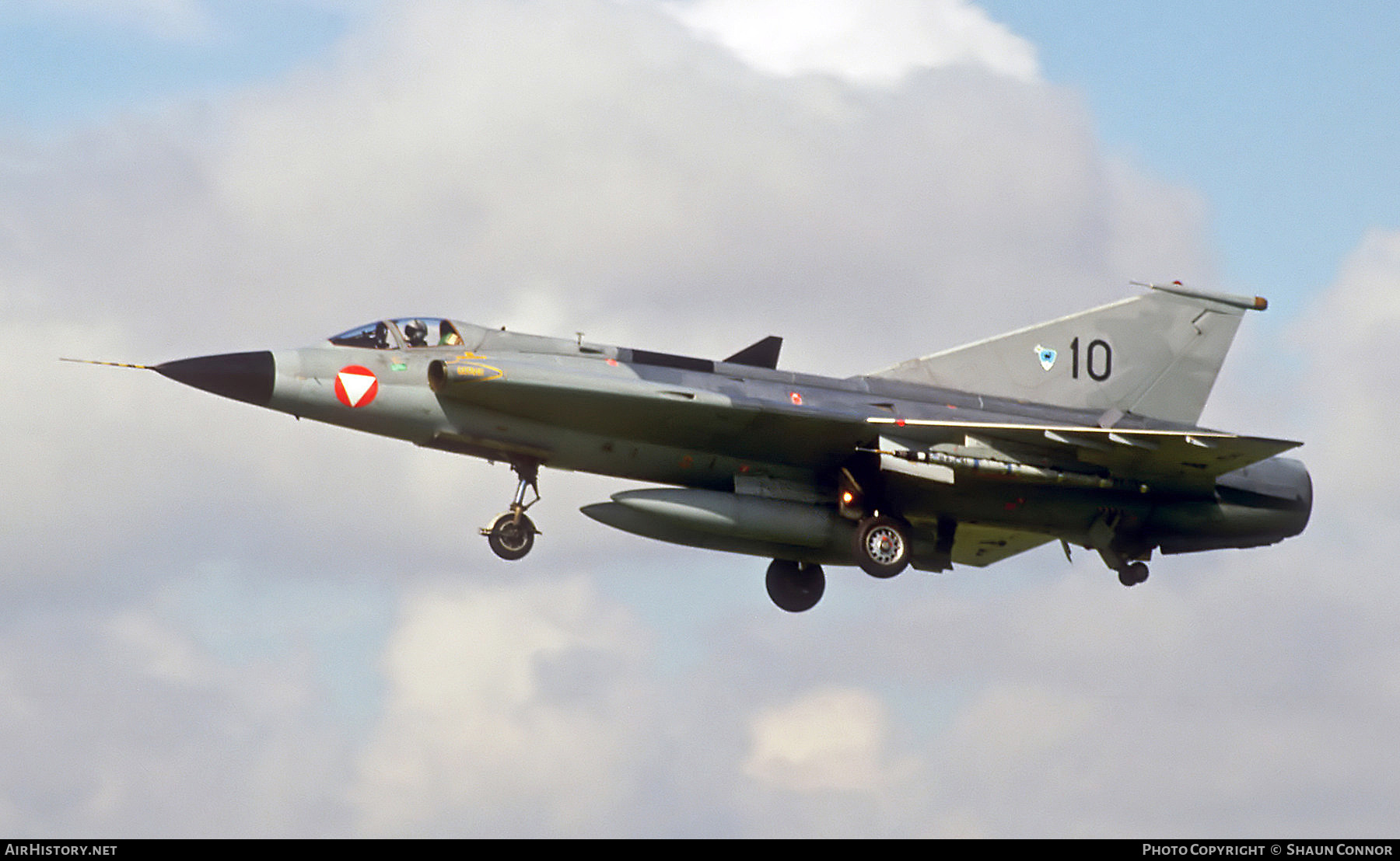 Aircraft Photo of 10 | Saab J35Oe Draken | Austria - Air Force | AirHistory.net #840646