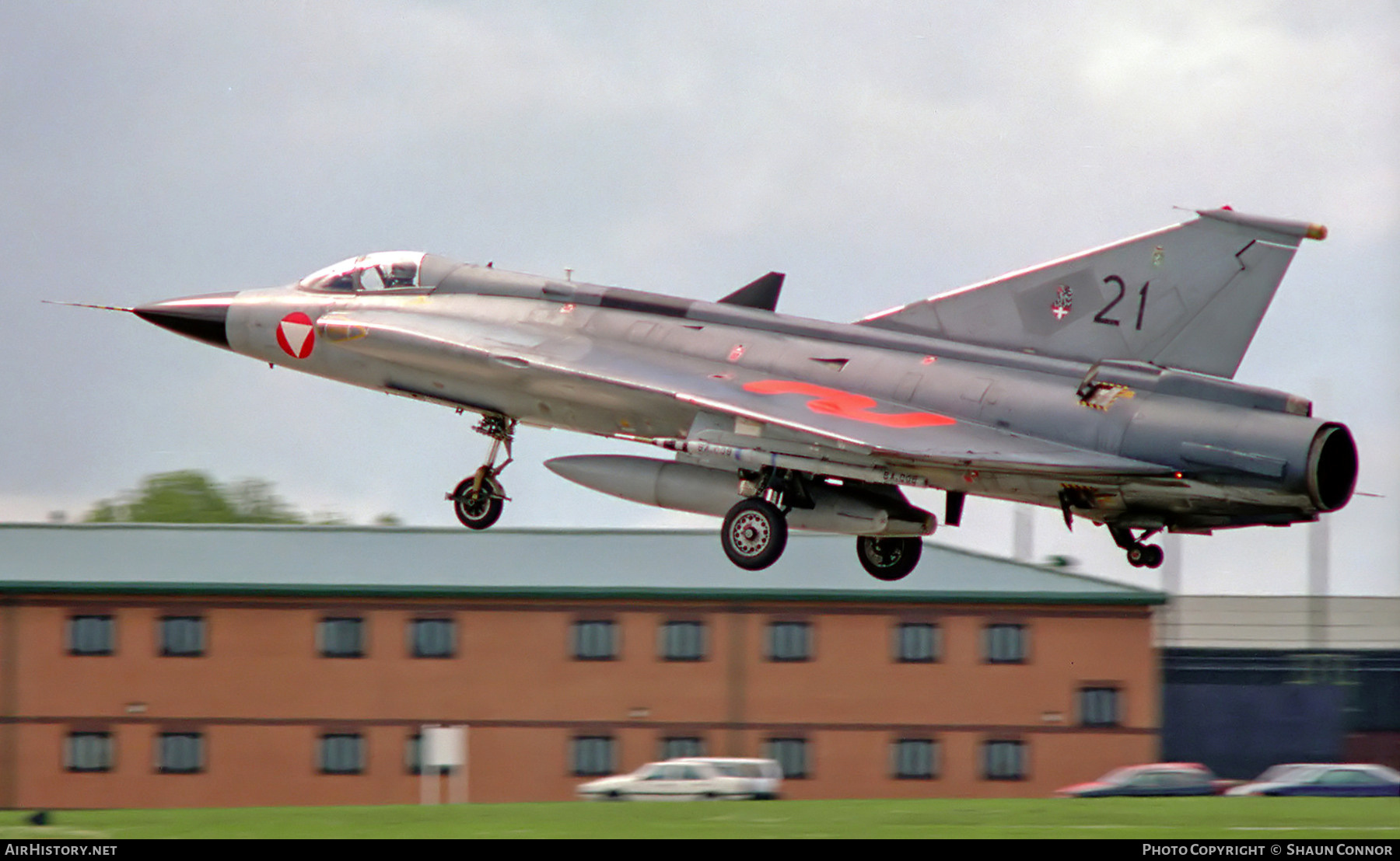 Aircraft Photo of 21 | Saab J35Oe Draken | Austria - Air Force | AirHistory.net #840650