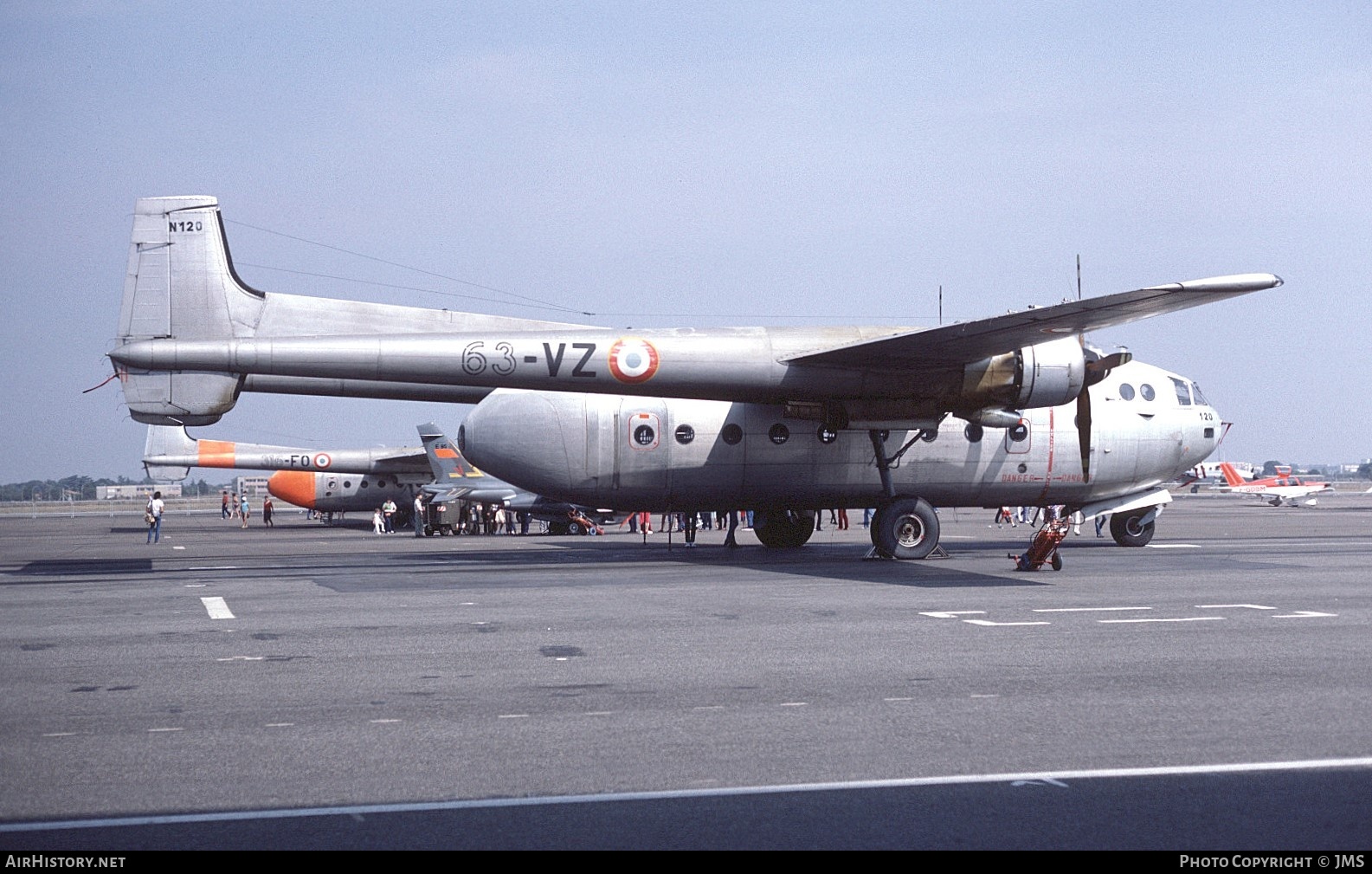 Aircraft Photo of 120 | Nord 2501F-3 Noratlas | France - Air Force | AirHistory.net #840667