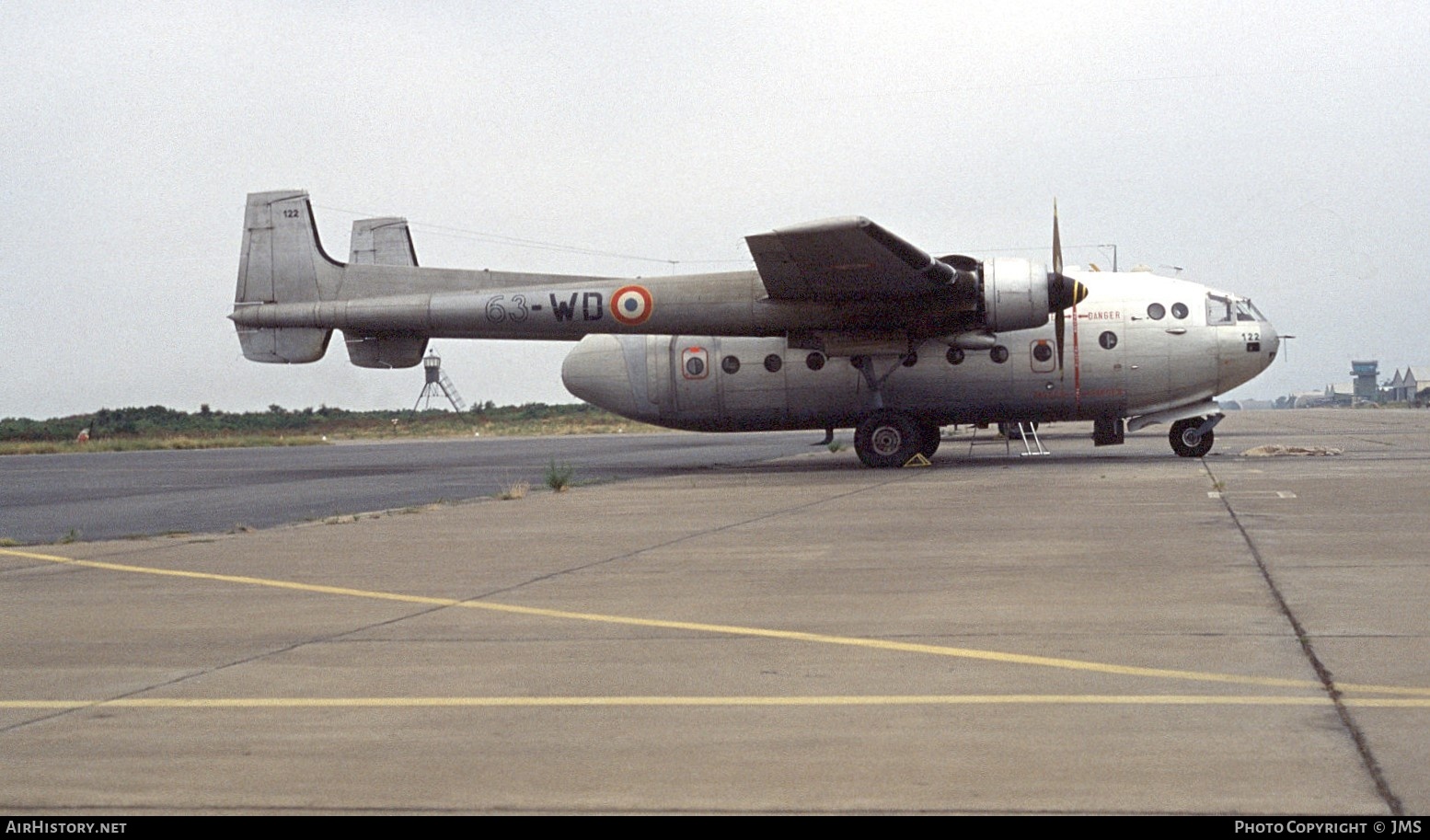 Aircraft Photo of 122 | Nord 2501F-3 Noratlas | France - Air Force | AirHistory.net #840669