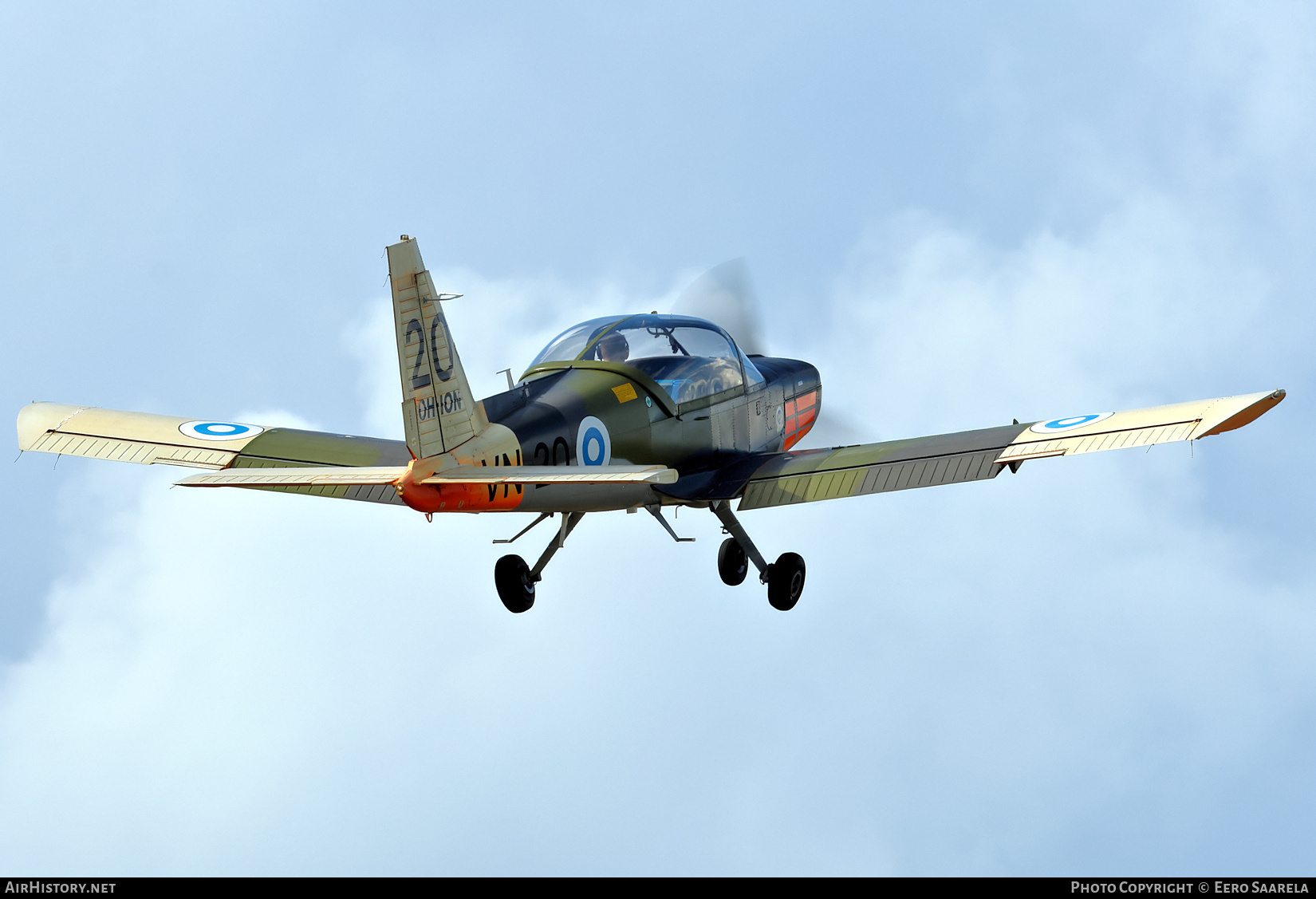 Aircraft Photo of OH-ION / VN-20 | Valmet L-70 Vinka | Finland - Air Force | AirHistory.net #840679