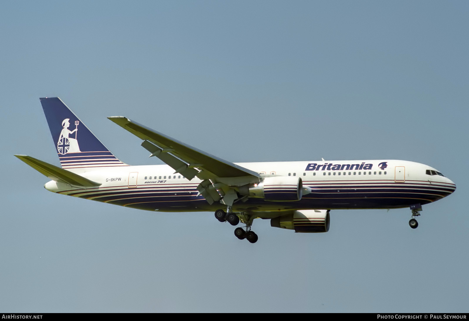 Aircraft Photo of G-BKPW | Boeing 767-204 | Britannia Airways | AirHistory.net #840681