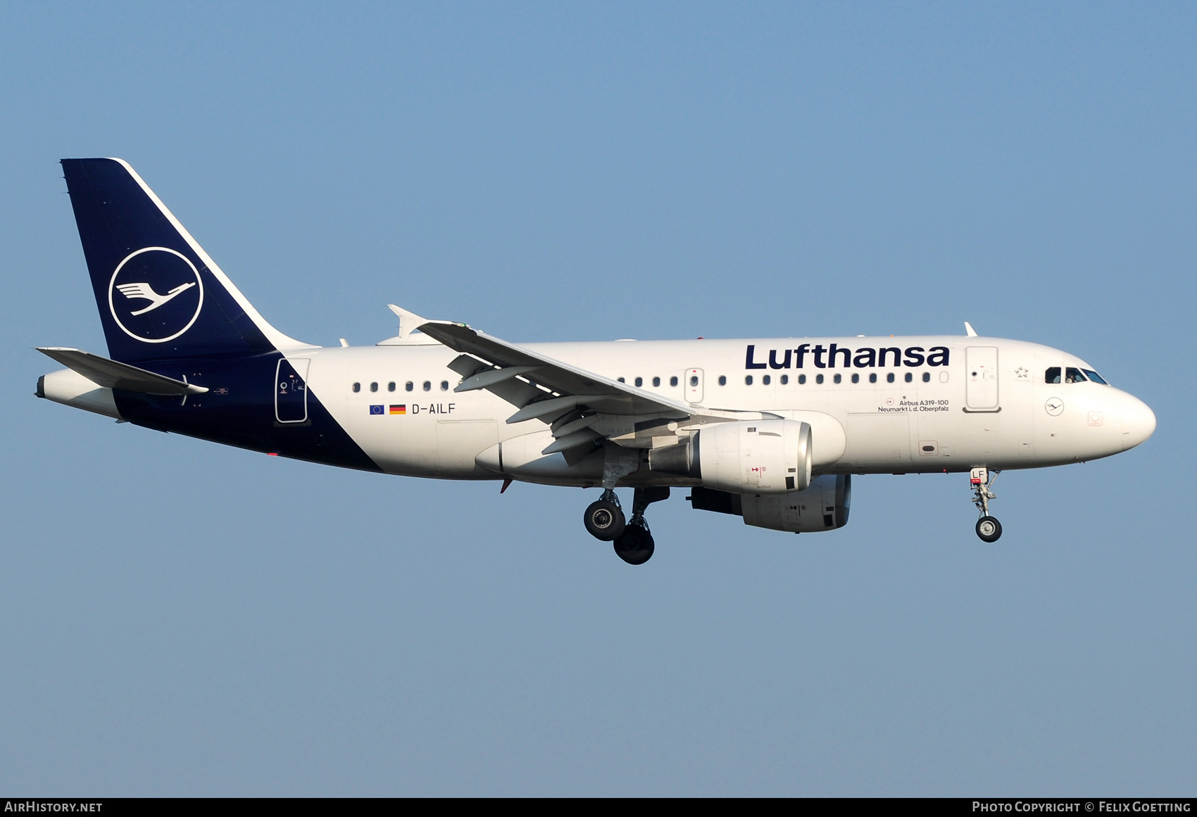 Aircraft Photo of D-AILF | Airbus A319-114 | Lufthansa | AirHistory.net #840716