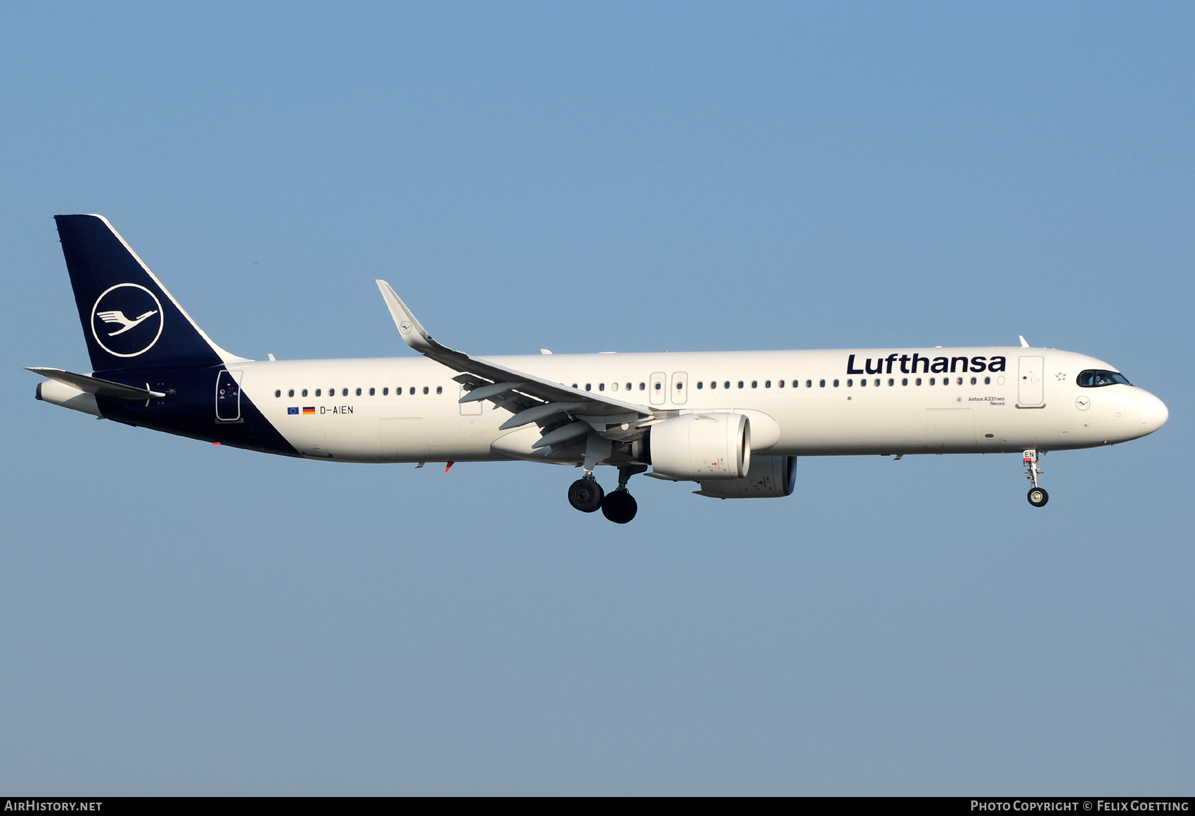 Aircraft Photo of D-AIEN | Airbus A321-271NX | Lufthansa | AirHistory.net #840718