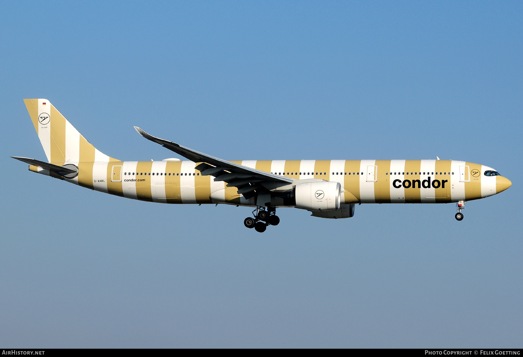 Aircraft Photo of D-ANRL | Airbus A330-941N | Condor Flugdienst | AirHistory.net #840720