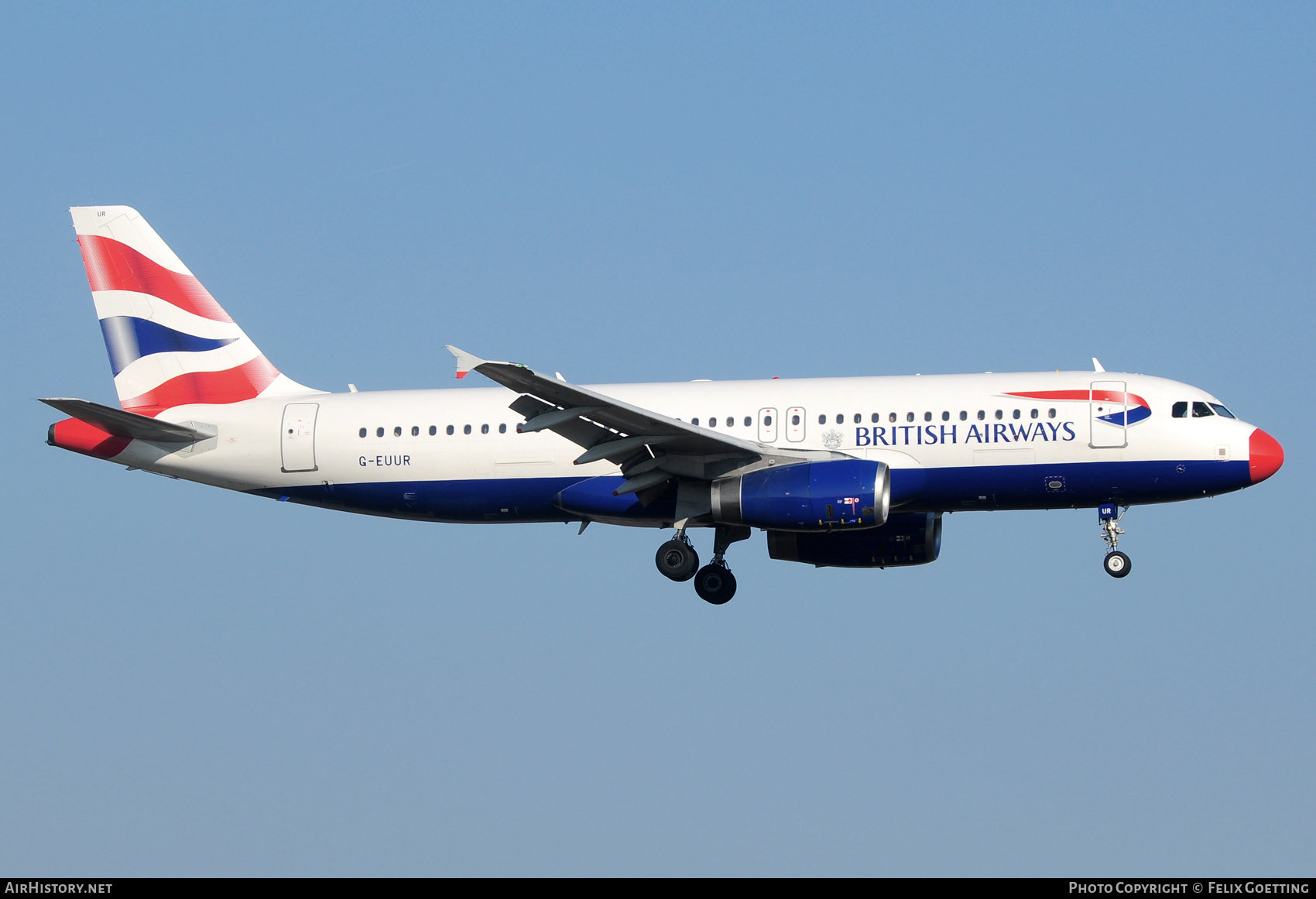 Aircraft Photo of G-EUUR | Airbus A320-232 | British Airways | AirHistory.net #840723