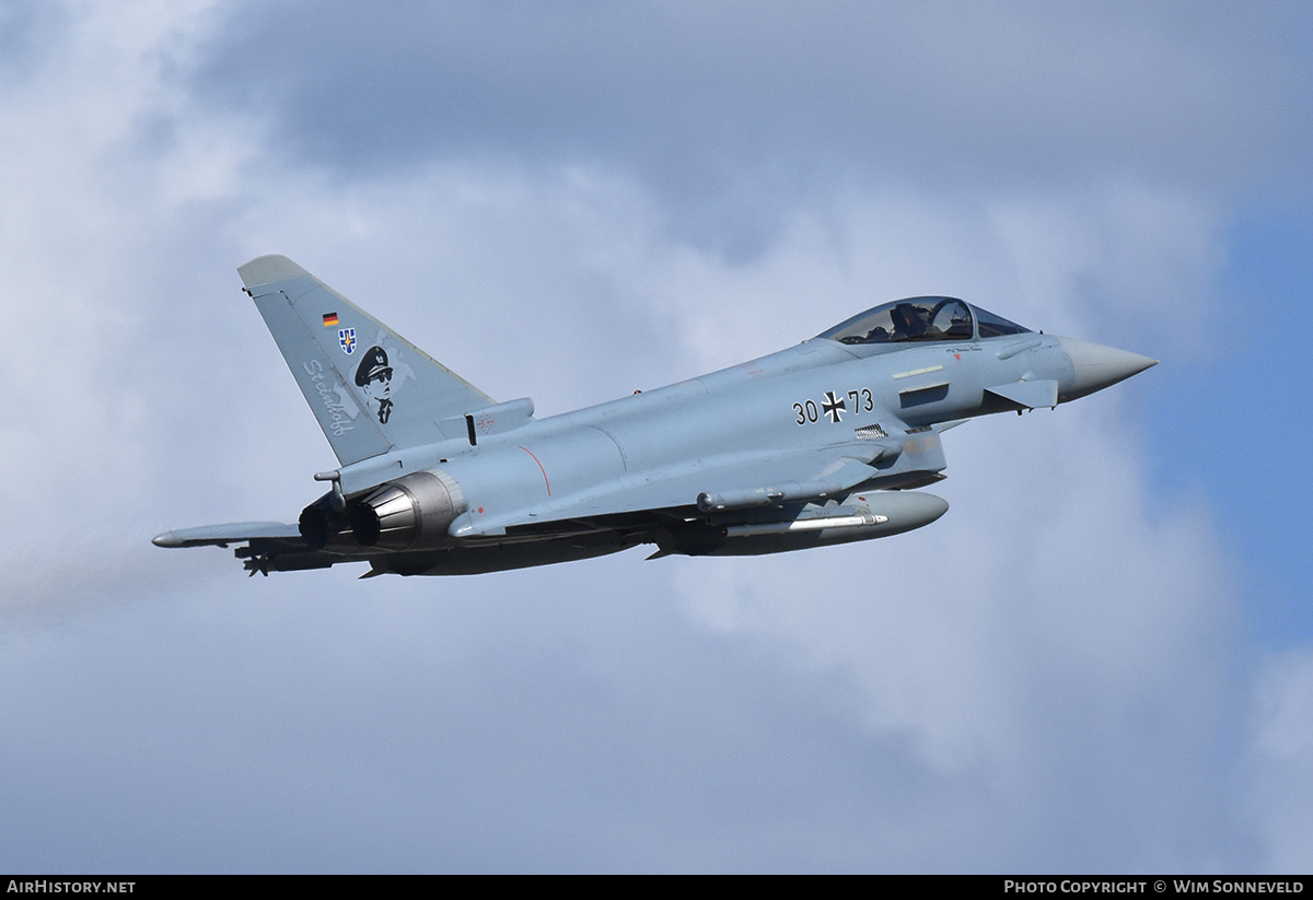 Aircraft Photo of 3073 | Eurofighter EF-2000 Typhoon S | Germany - Air Force | AirHistory.net #840730