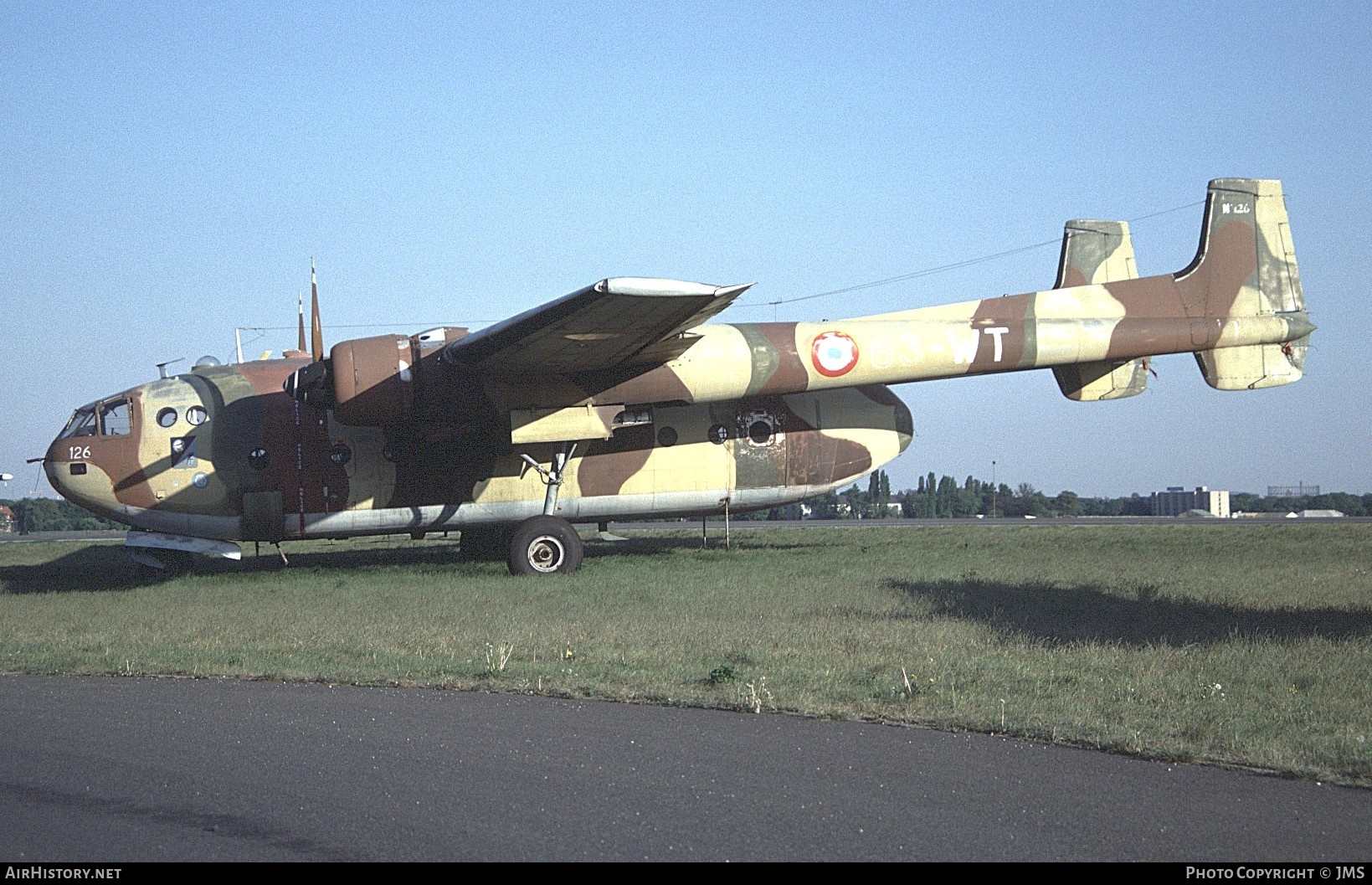 Aircraft Photo of 126 | Nord 2501F-3 Noratlas | France - Air Force | AirHistory.net #840737