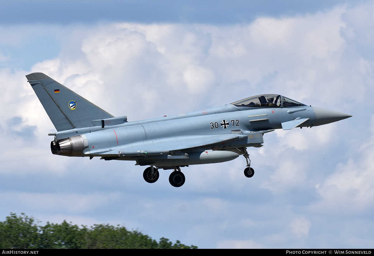 Aircraft Photo of 3072 | Eurofighter EF-2000 Typhoon S | Germany - Air Force | AirHistory.net #840738