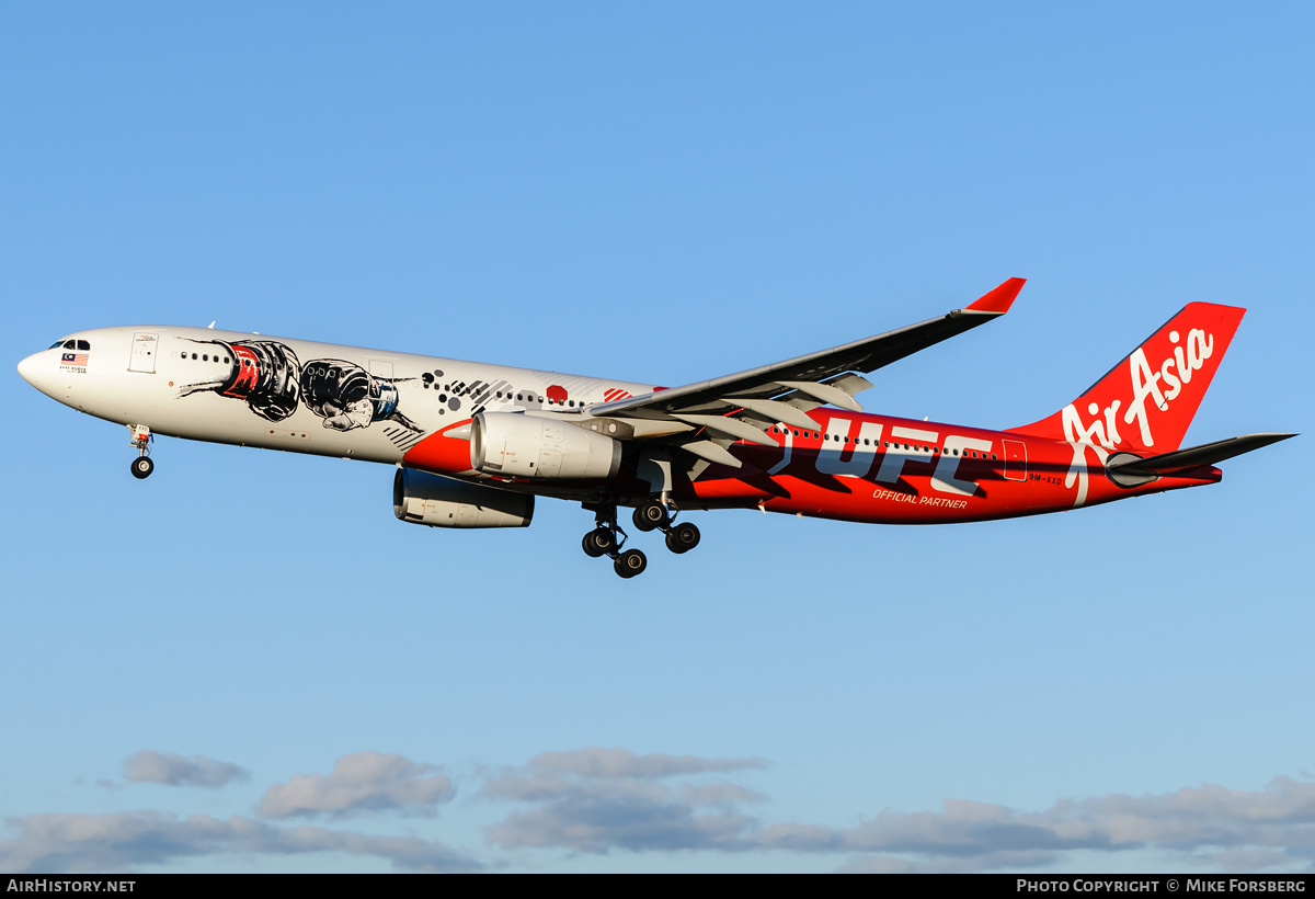 Aircraft Photo of 9M-XXD | Airbus A330-343E | AirAsia X | AirHistory.net #840755