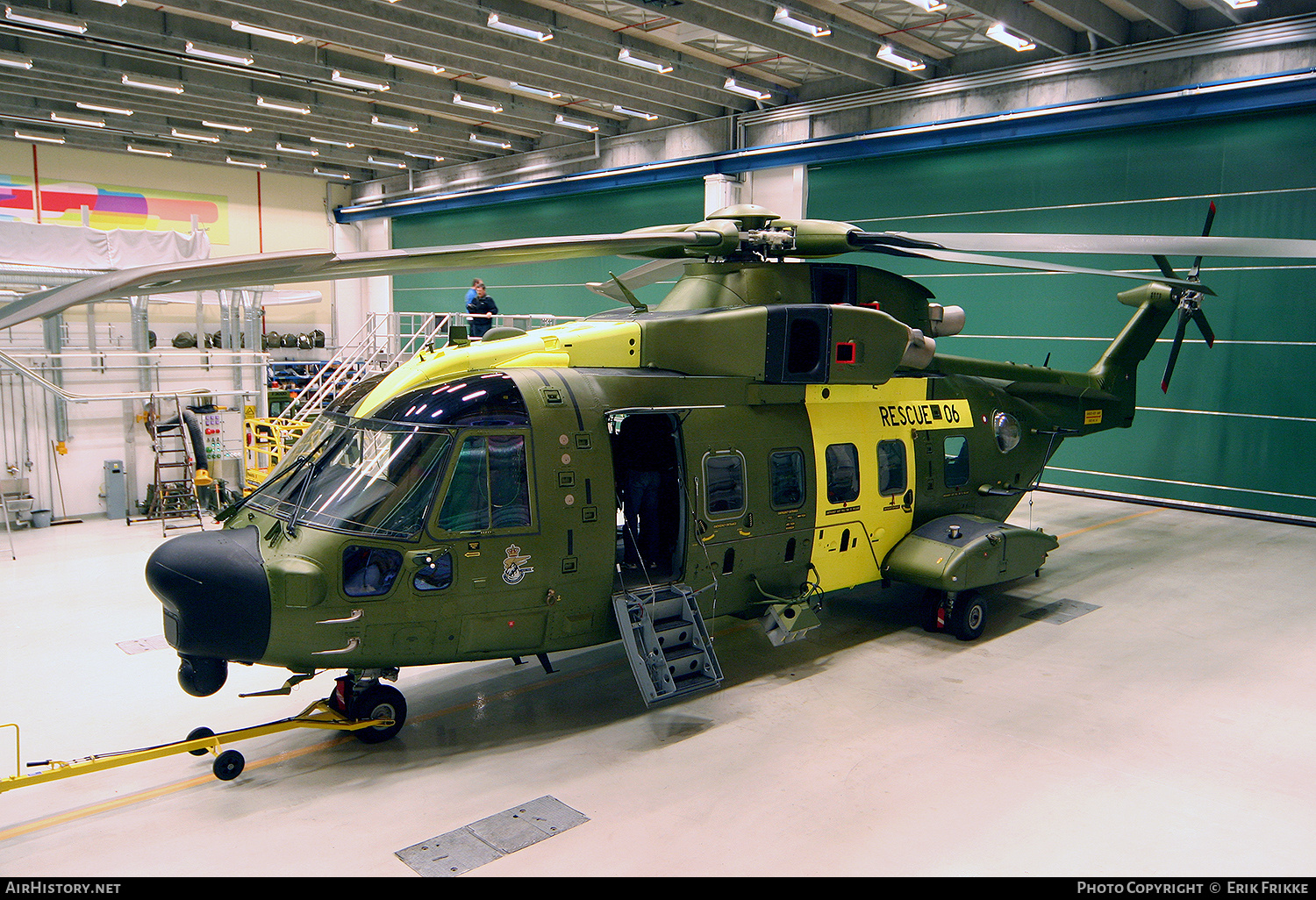 Aircraft Photo of M-506 | AgustaWestland EH101-512 Merlin Joint Supporter | Denmark - Air Force | AirHistory.net #840759