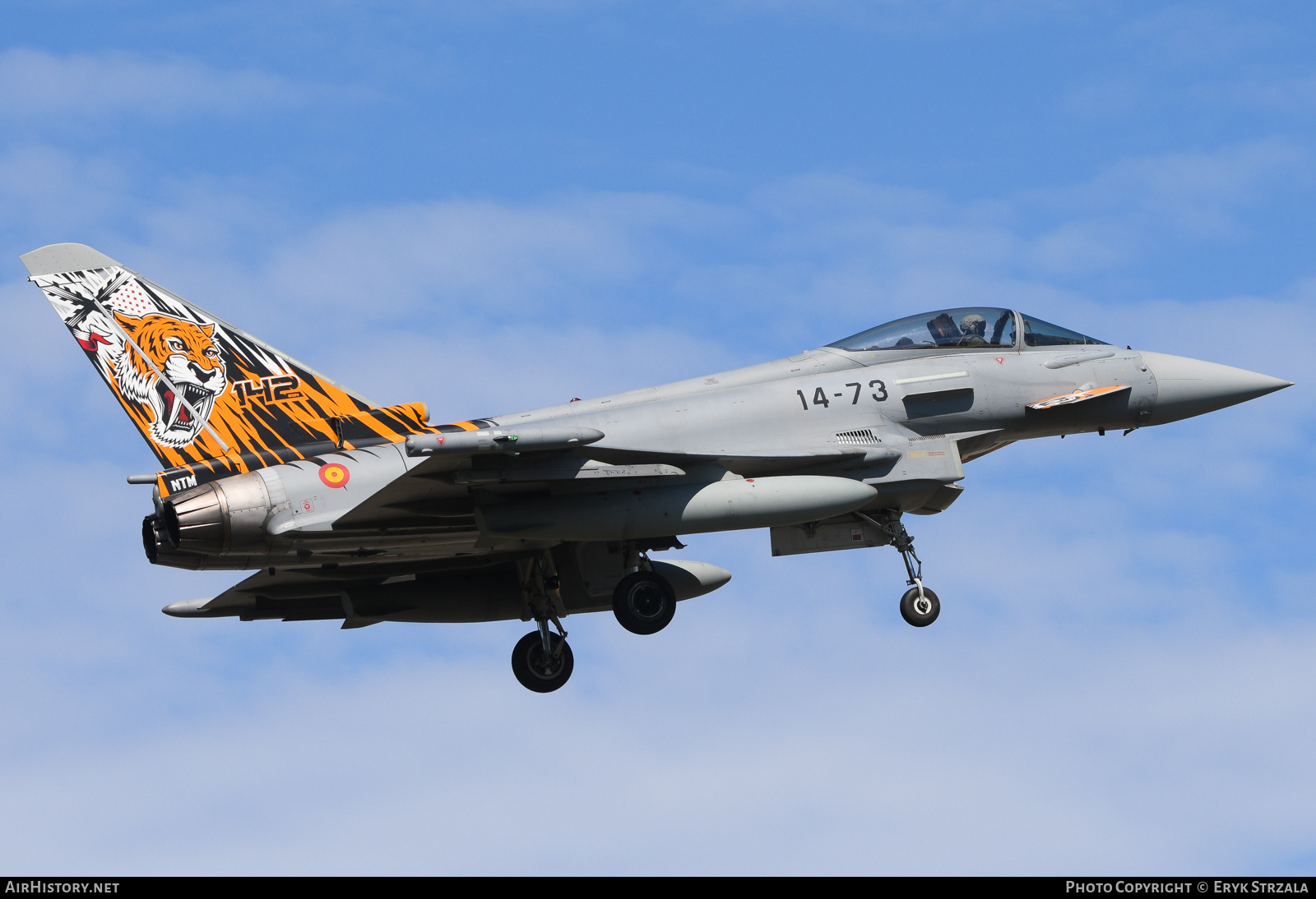 Aircraft Photo of C16-73 | Eurofighter EF-2000 Typhoon S | Spain - Air Force | AirHistory.net #840763