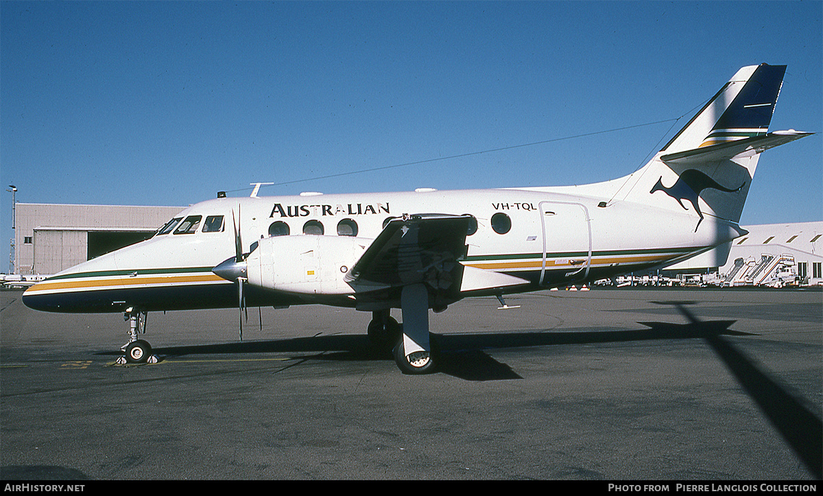 Aircraft Photo of VH-TQL | British Aerospace BAe-3107 Jetstream 31 | Australian Airlines | AirHistory.net #840779