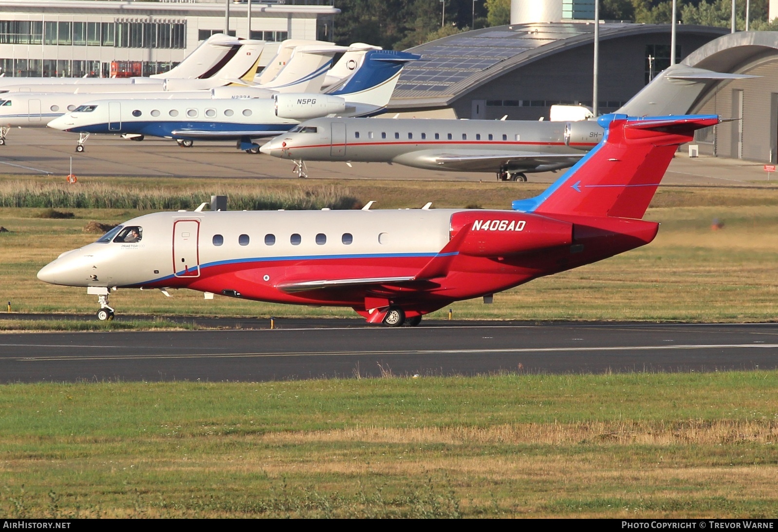 Aircraft Photo of N406AD | Embraer EMB-550 Praetor 600 | AirHistory.net #840799